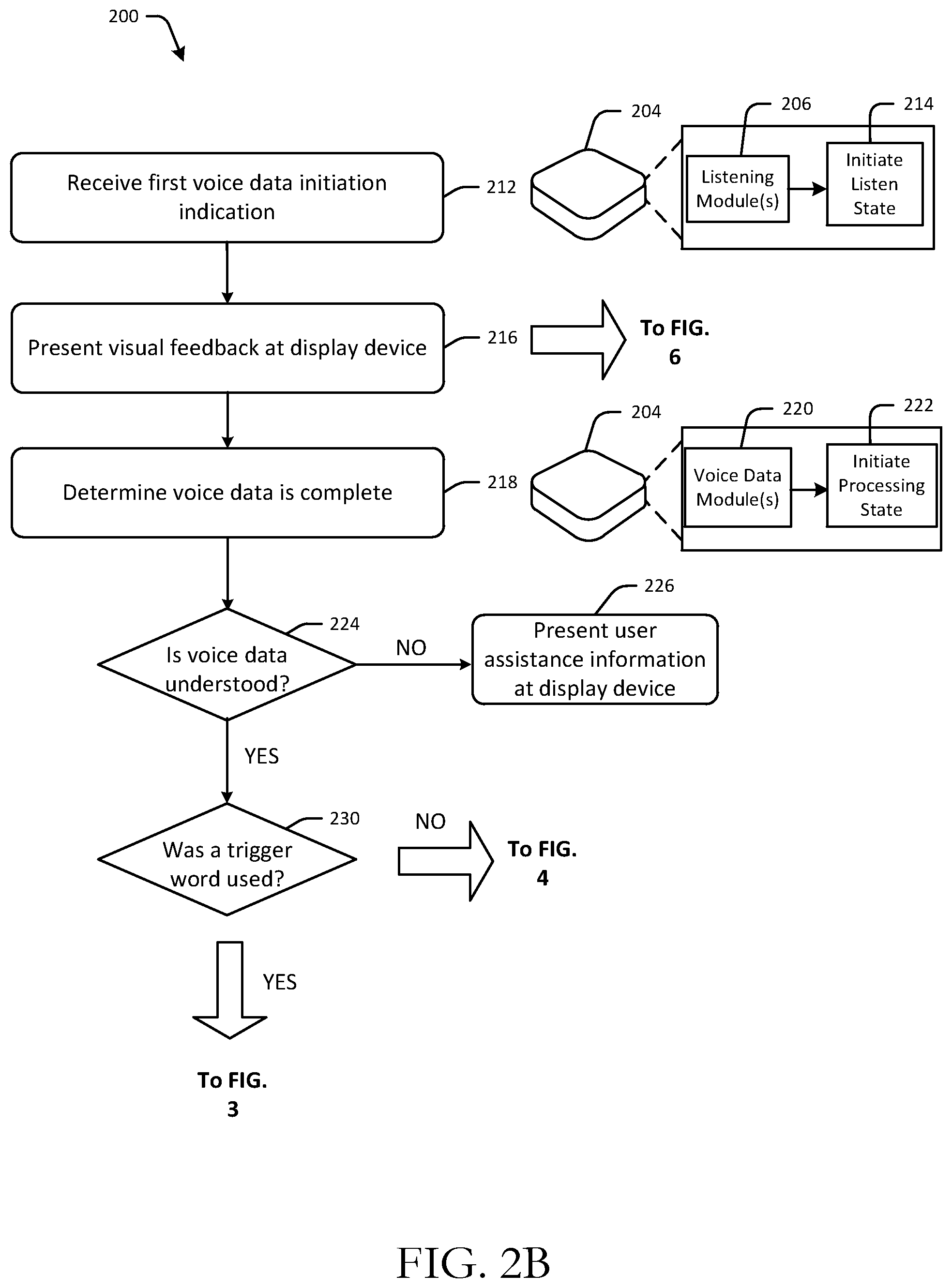 Patent US12367878 Figure 3 – Dynamic voice search transitioning