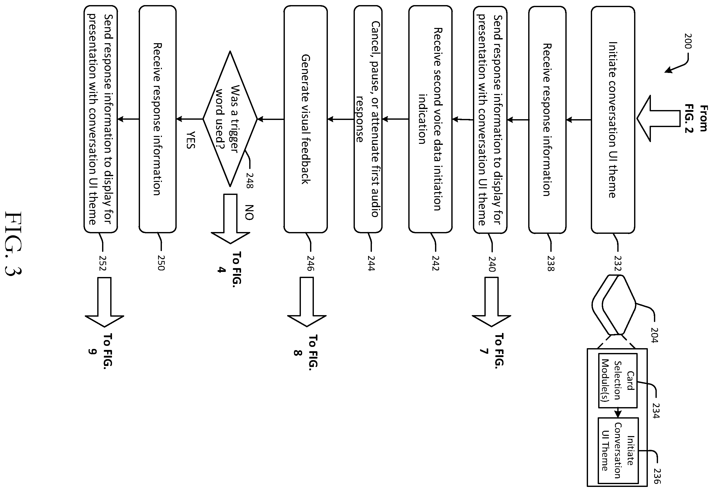 Patent US12367878 Figure 4 – Dynamic voice search transitioning