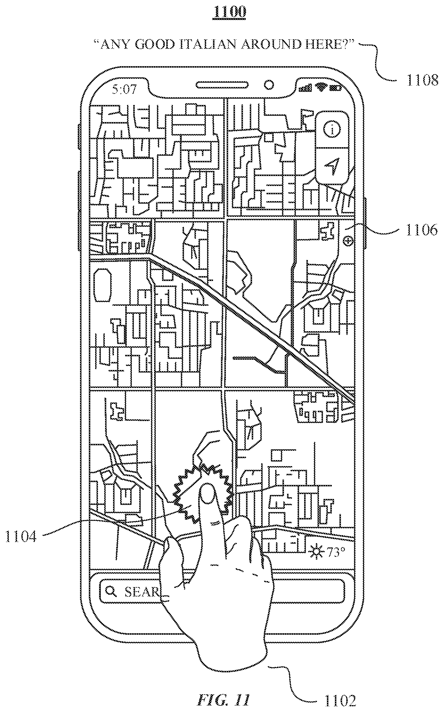 Patent US12367879 Figure 19 – Multi-modal inputs for voice commands