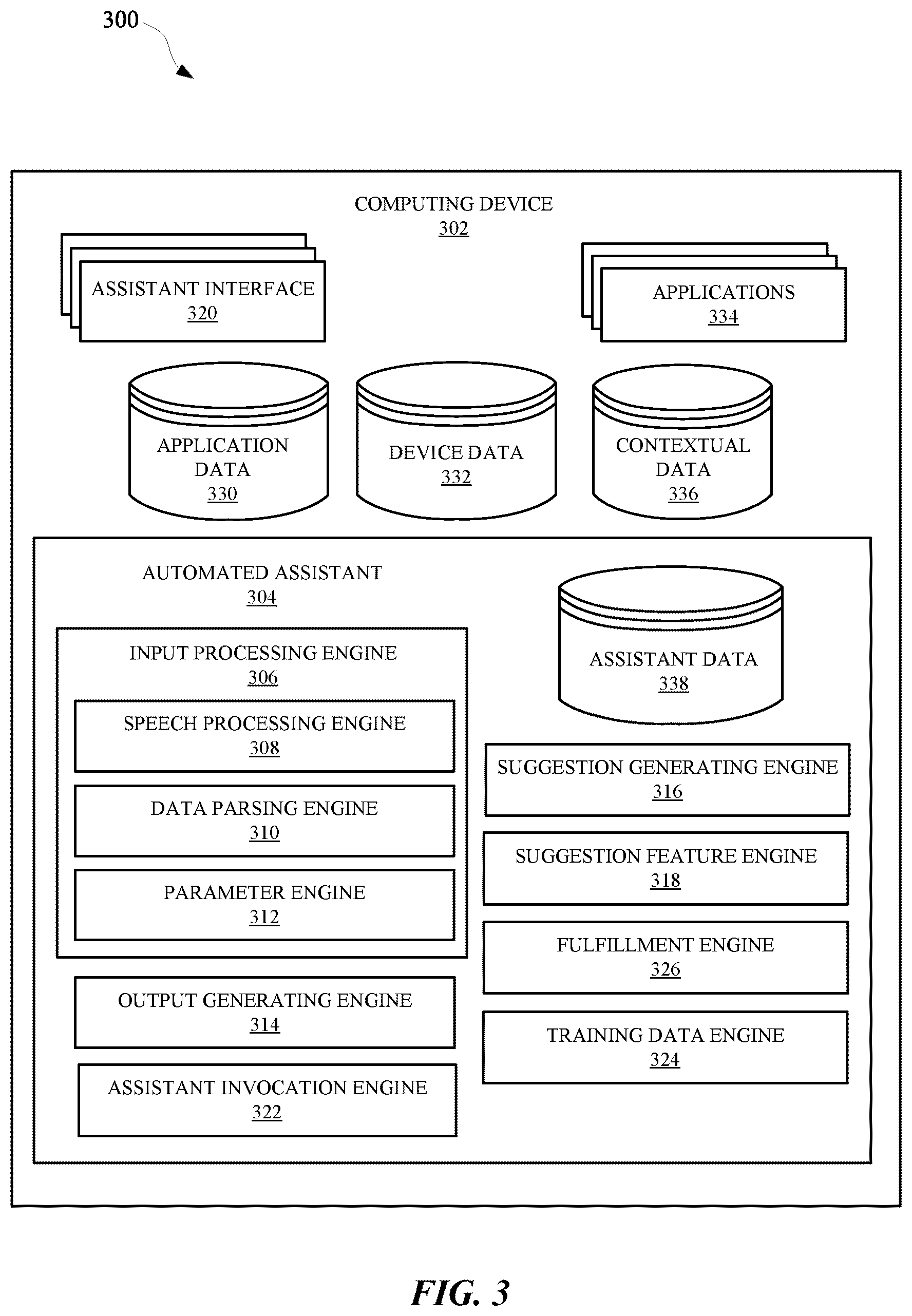 Patent US12367880 Figure 8 – Passive disambiguation of assistant commands