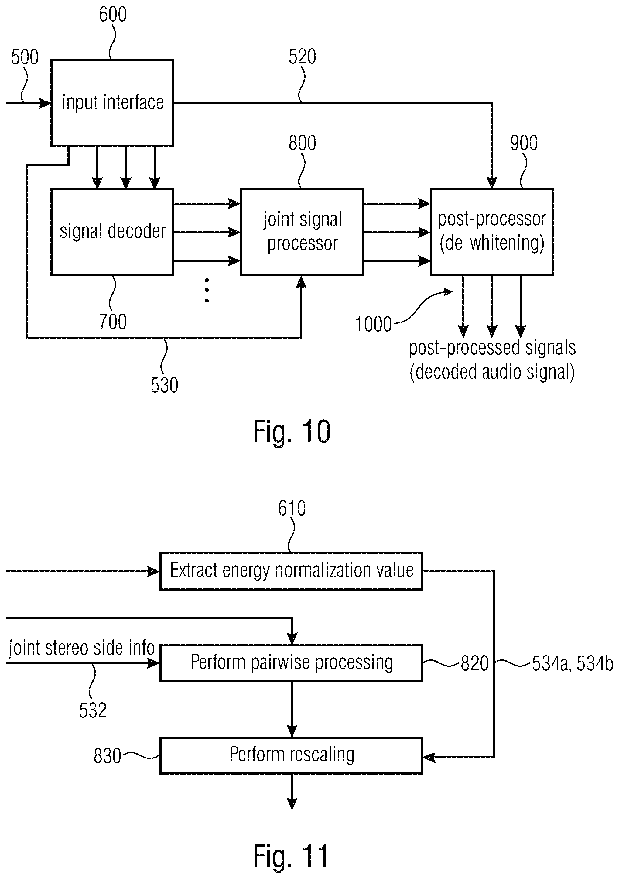 Patent US12367883 Figure 9 – Multisignal audio coding using signal whitening as processing