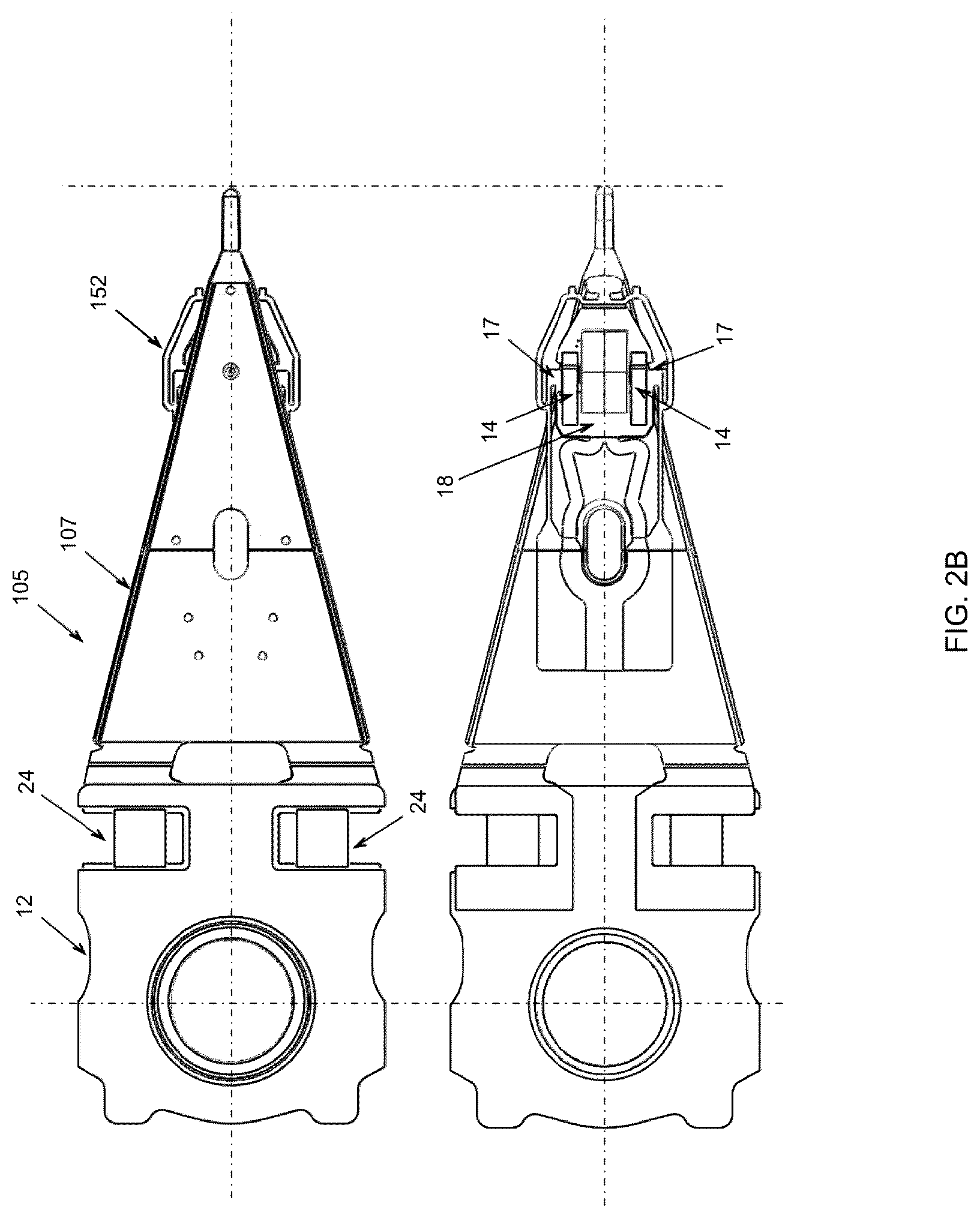 Patent US12367899 Figure 3 – Gimbal strut configuration for high yaw suspension design