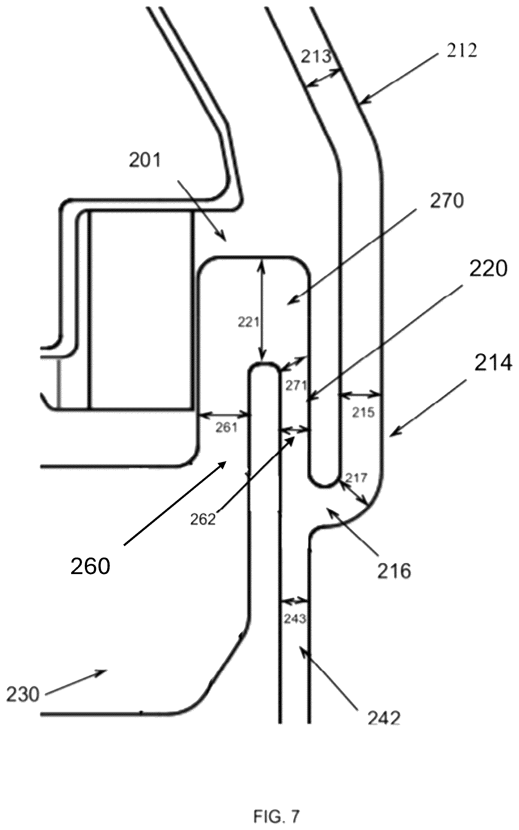 Patent US12367899 Figure 8 – Gimbal strut configuration for high yaw suspension design