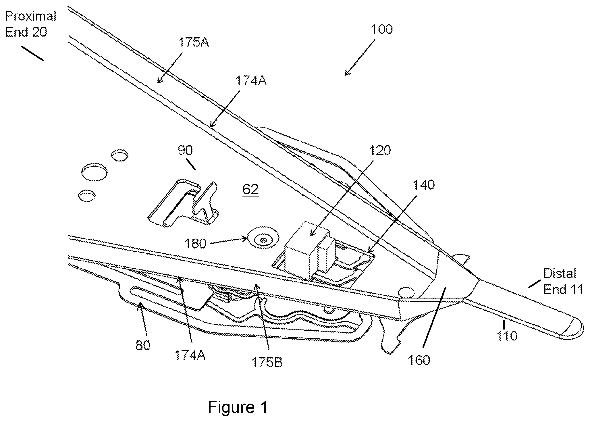 Patent US12367900 Figure 1 – Transitional load beam rail for hard disk drive suspensions