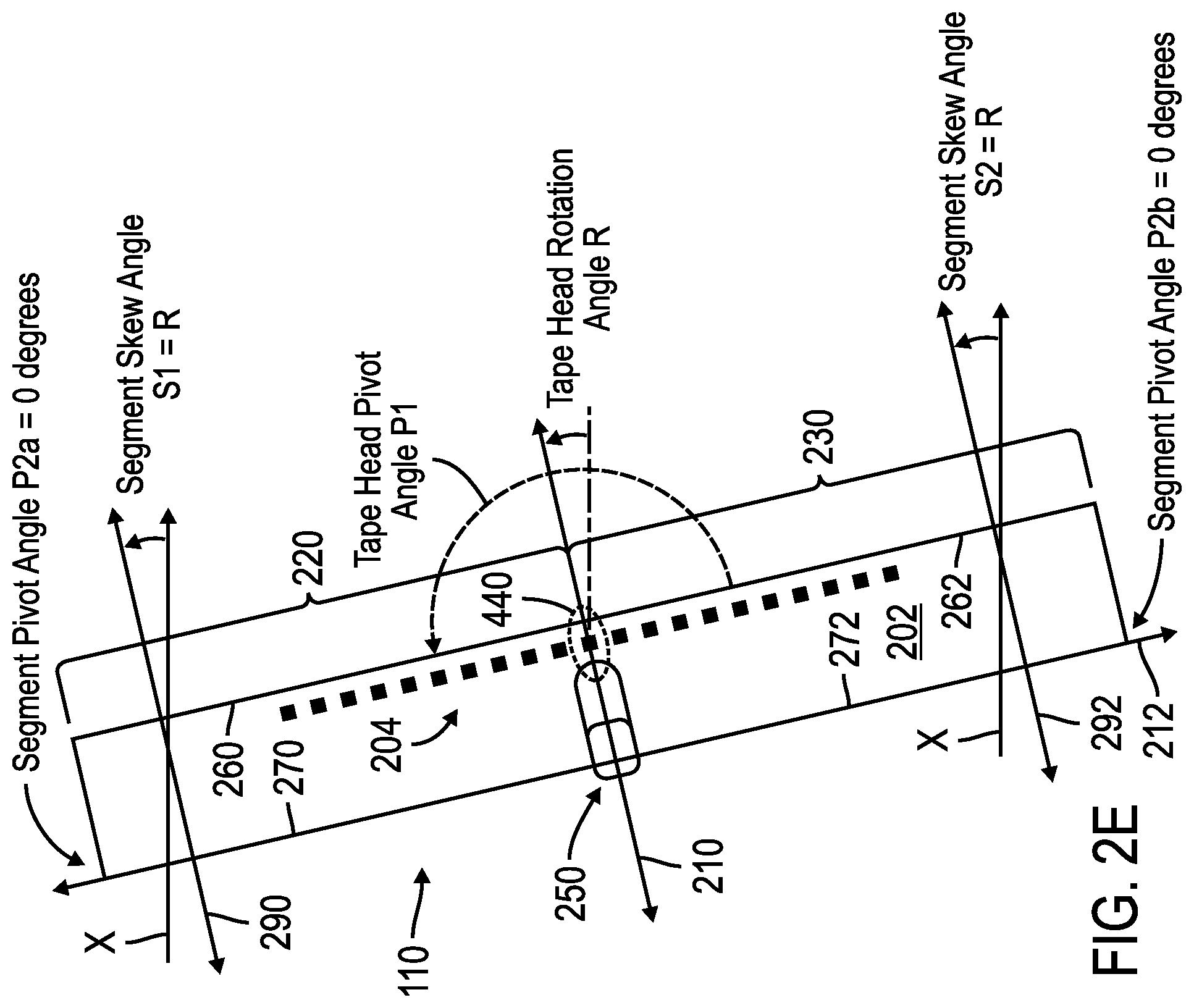 Patent US12367901 Figure 5 – Segmented tape head