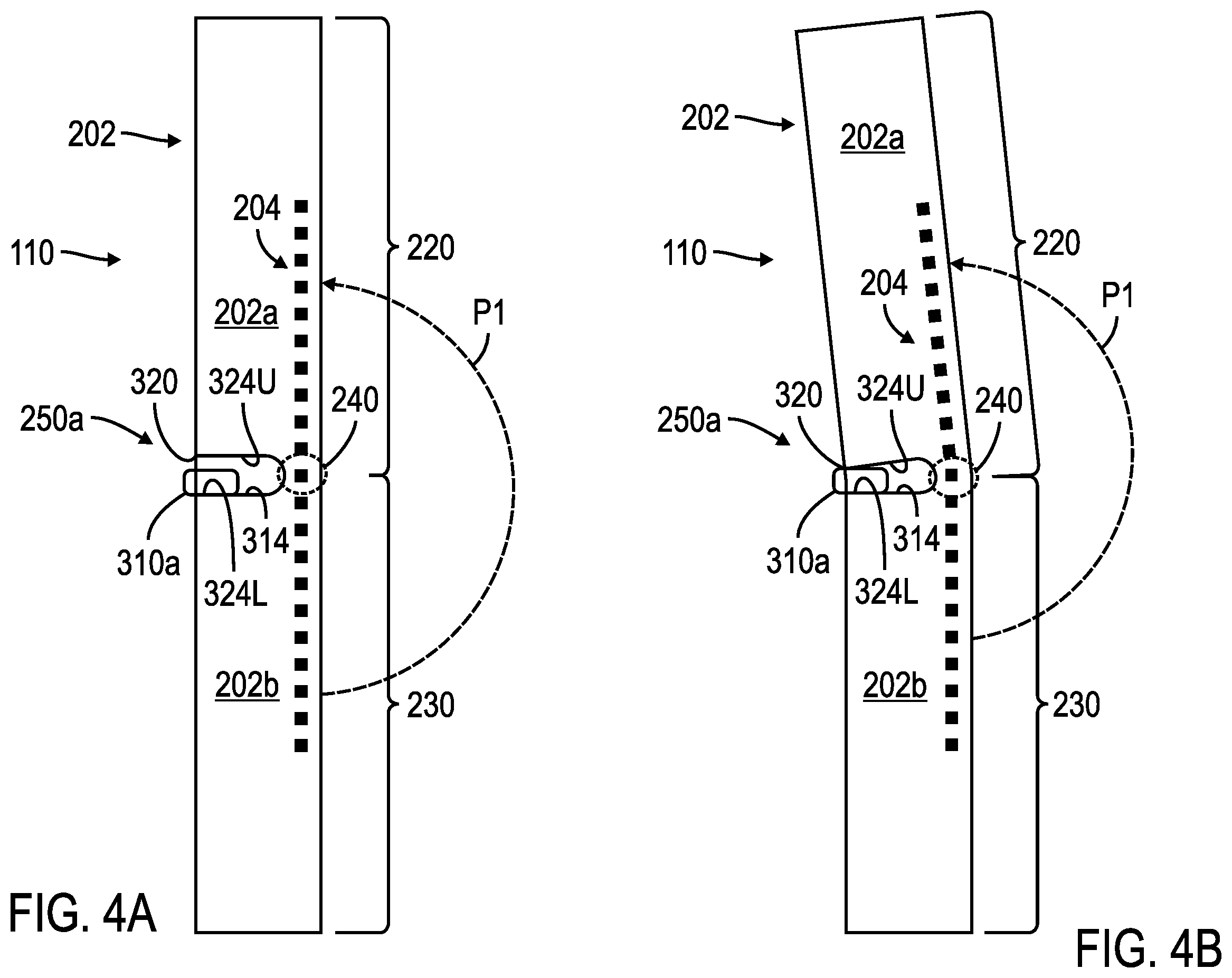 Patent US12367901 Figure 6 – Segmented tape head