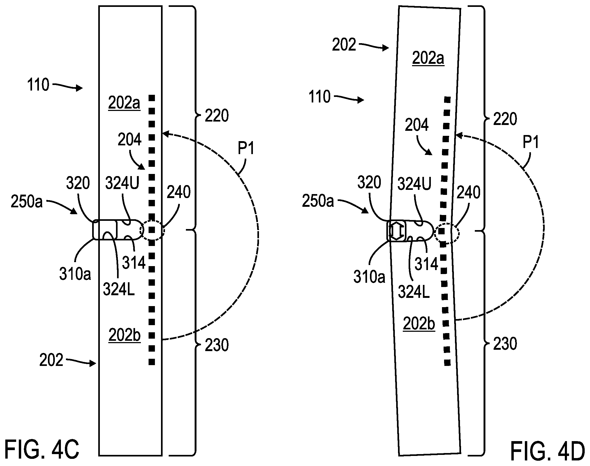 Patent US12367901 Figure 7 – Segmented tape head