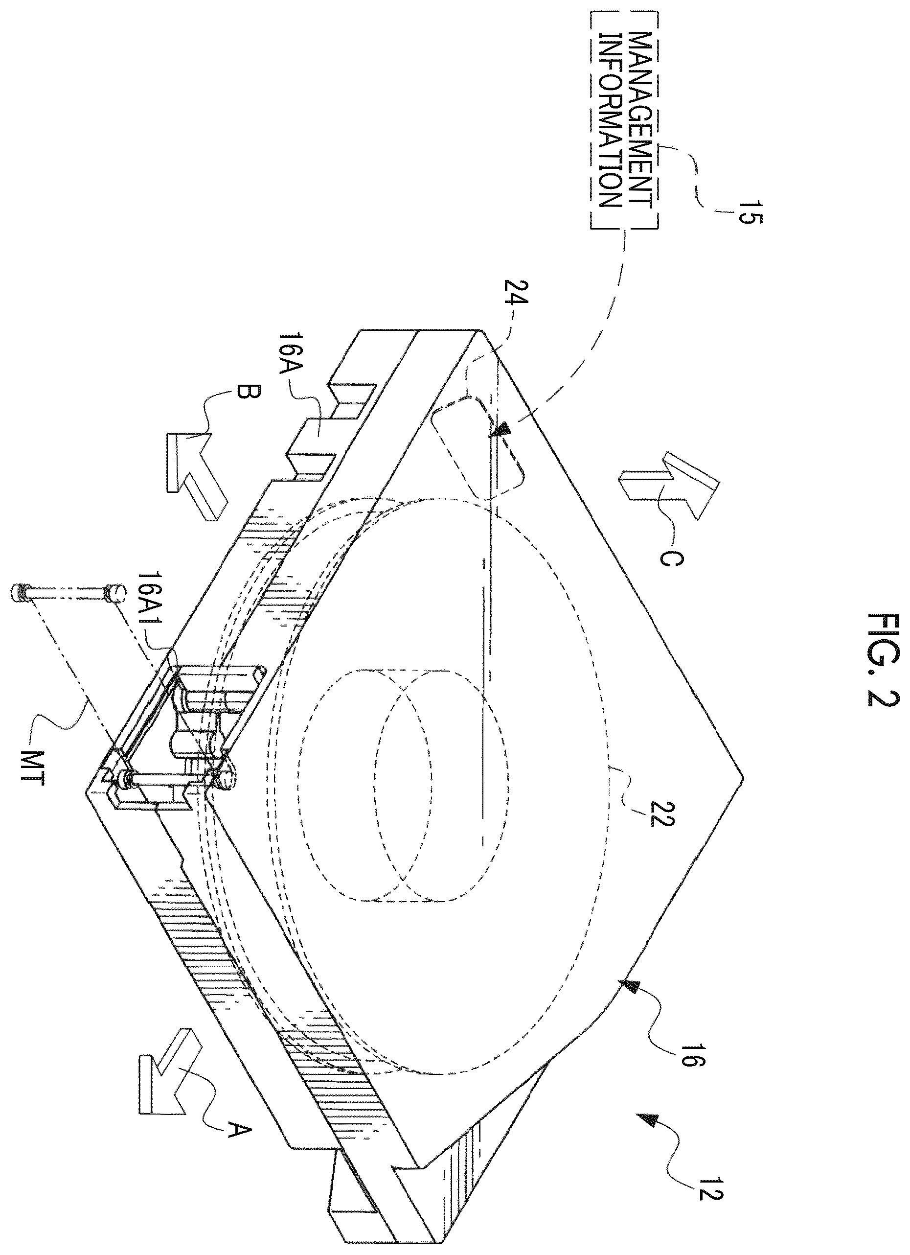Patent US12367902 Figure 2 – Noncontact communication medium, magnetic tape cartridge, noncontact communication system, operation method of noncontact communication medium, and program