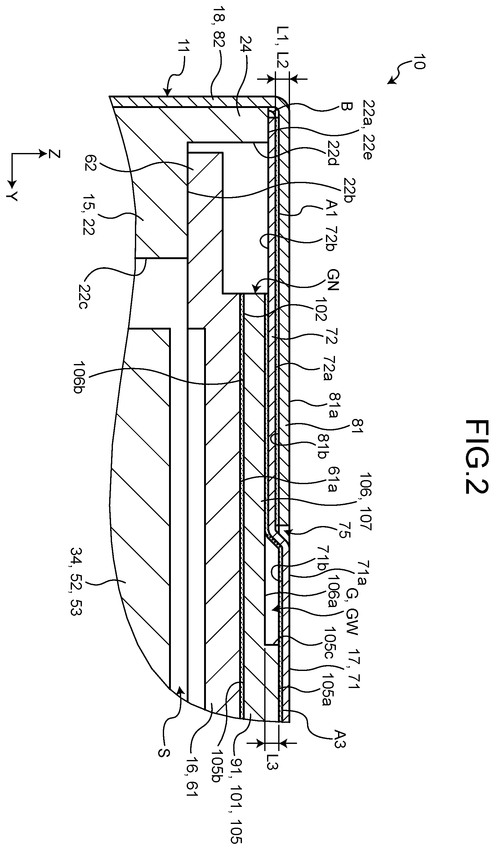 Patent US12367908 Figure 2 – Disk device with cover damping configuration