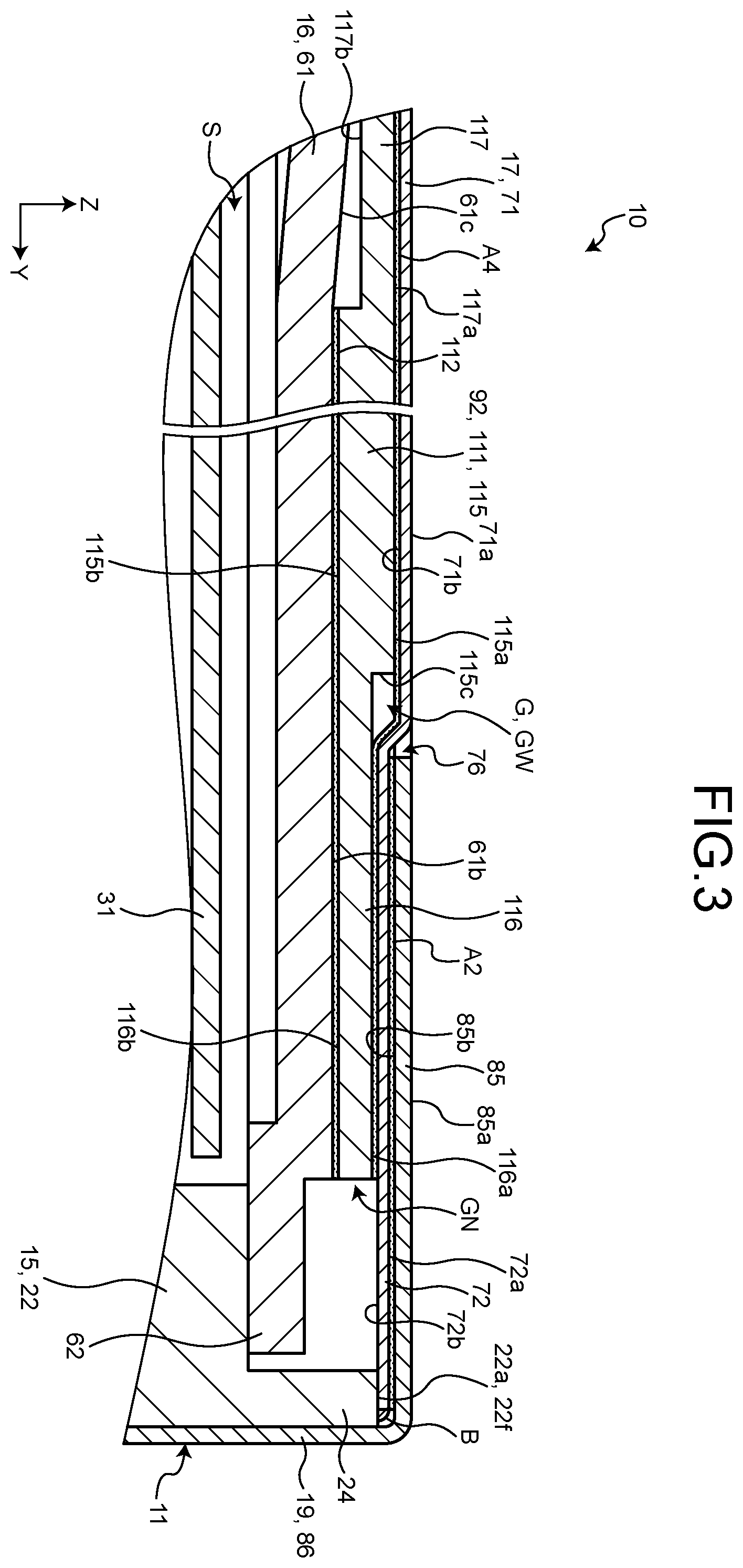 Patent US12367908 Figure 3 – Disk device with cover damping configuration