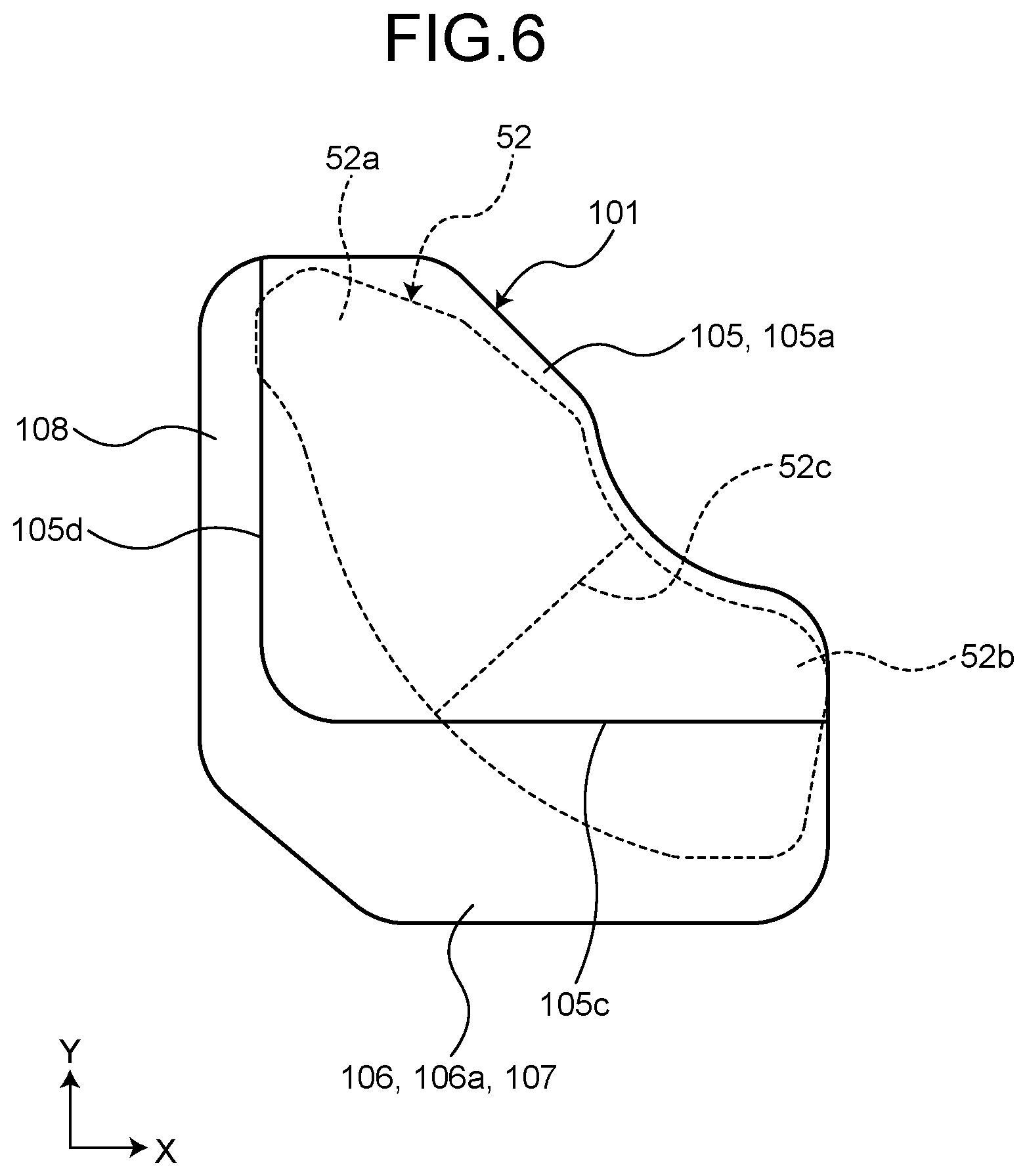 Patent US12367908 Figure 6 – Disk device with cover damping configuration