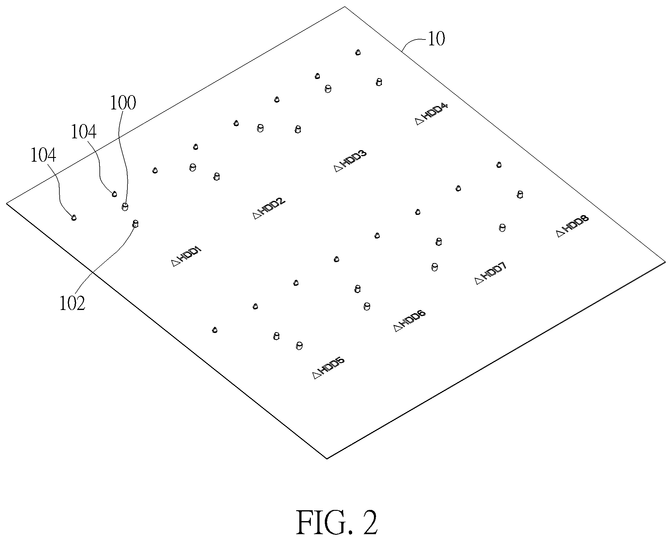 Patent US12367909 Figure 2 – Data processing device and electronic module thereof
