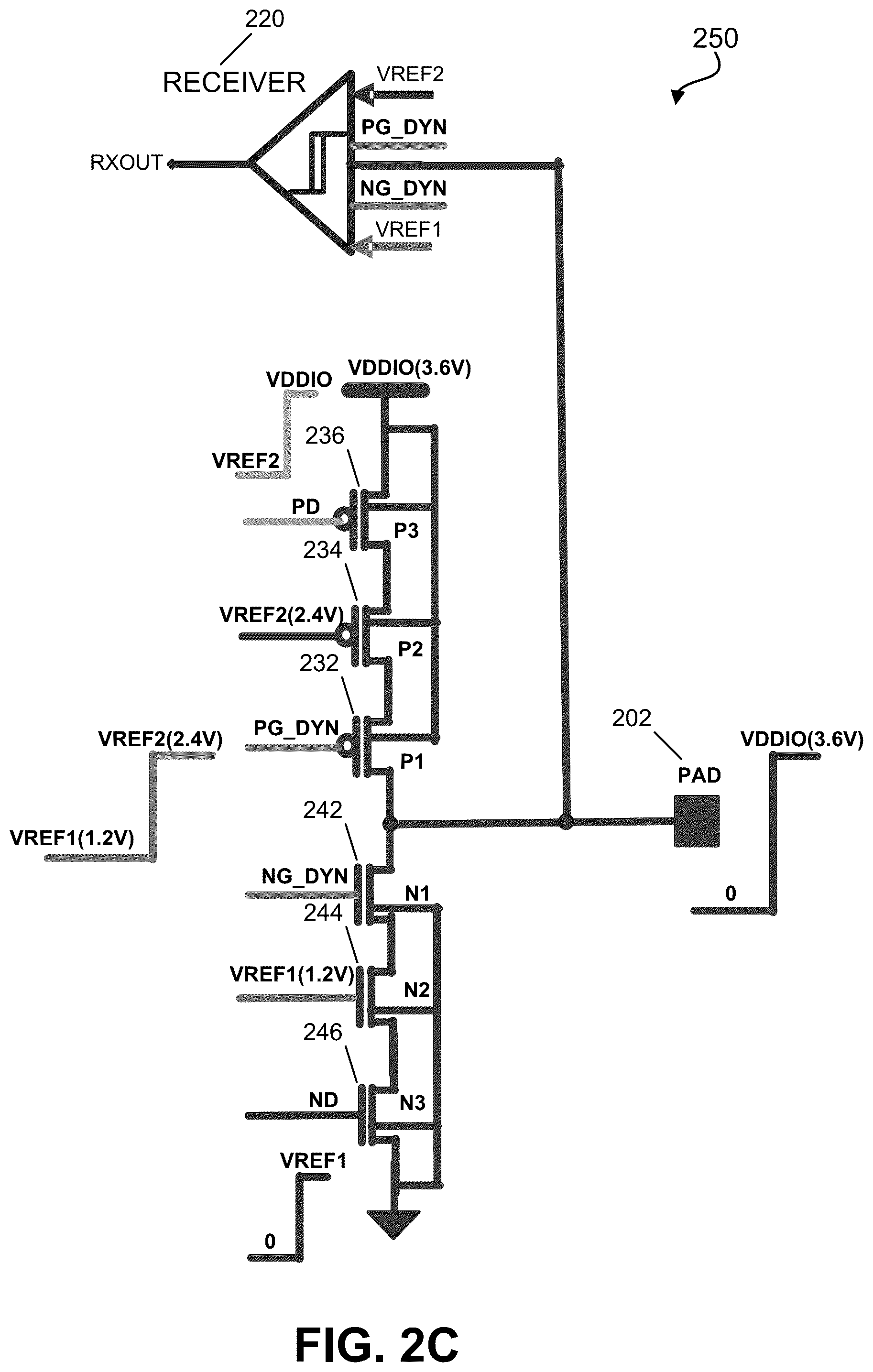 Patent US12367911 Figure 4 – Dynamic gate control signal supply voltage generation in electronic circuits