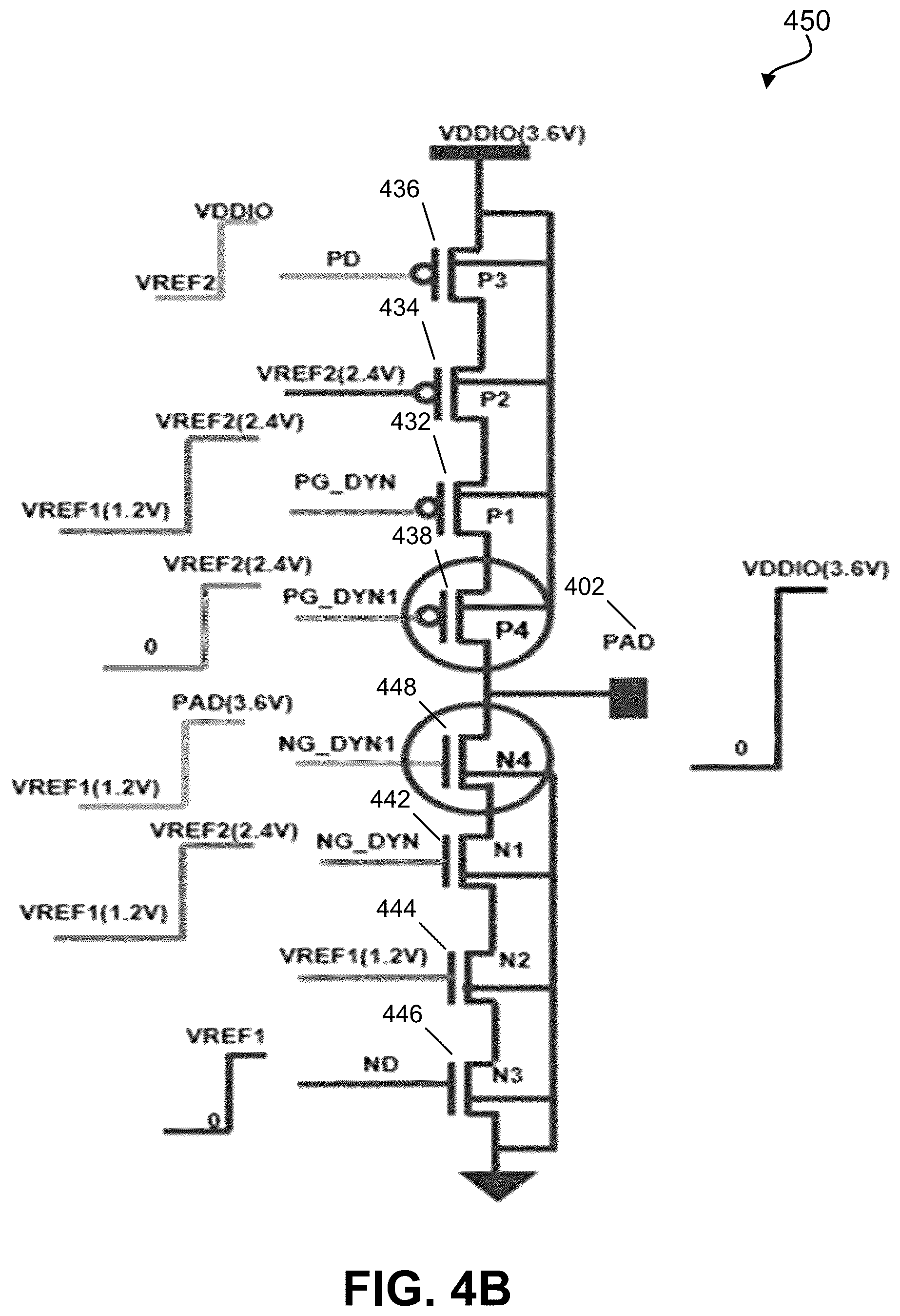Patent US12367911 Figure 7 – Dynamic gate control signal supply voltage generation in electronic circuits