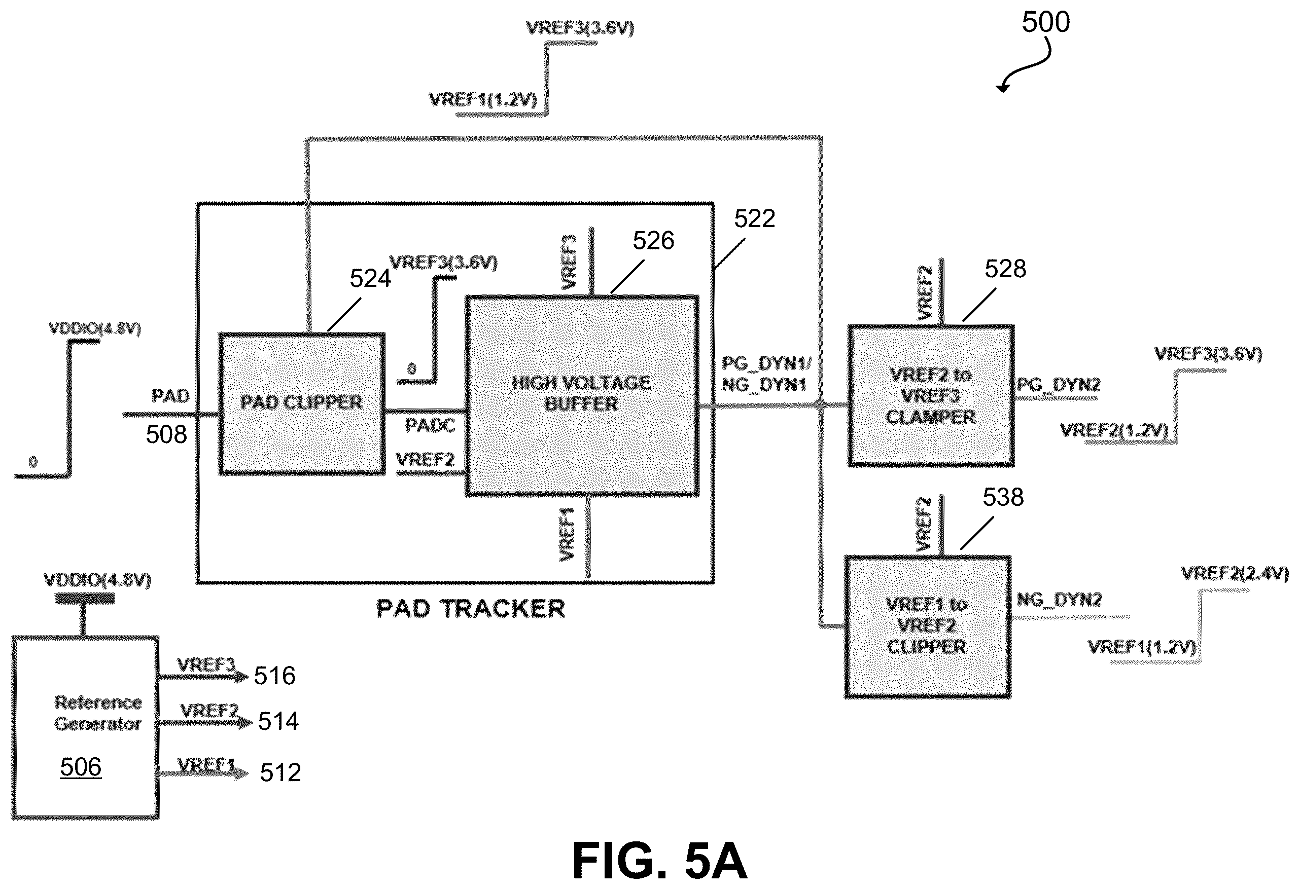 Patent US12367911 Figure 8 – Dynamic gate control signal supply voltage generation in electronic circuits