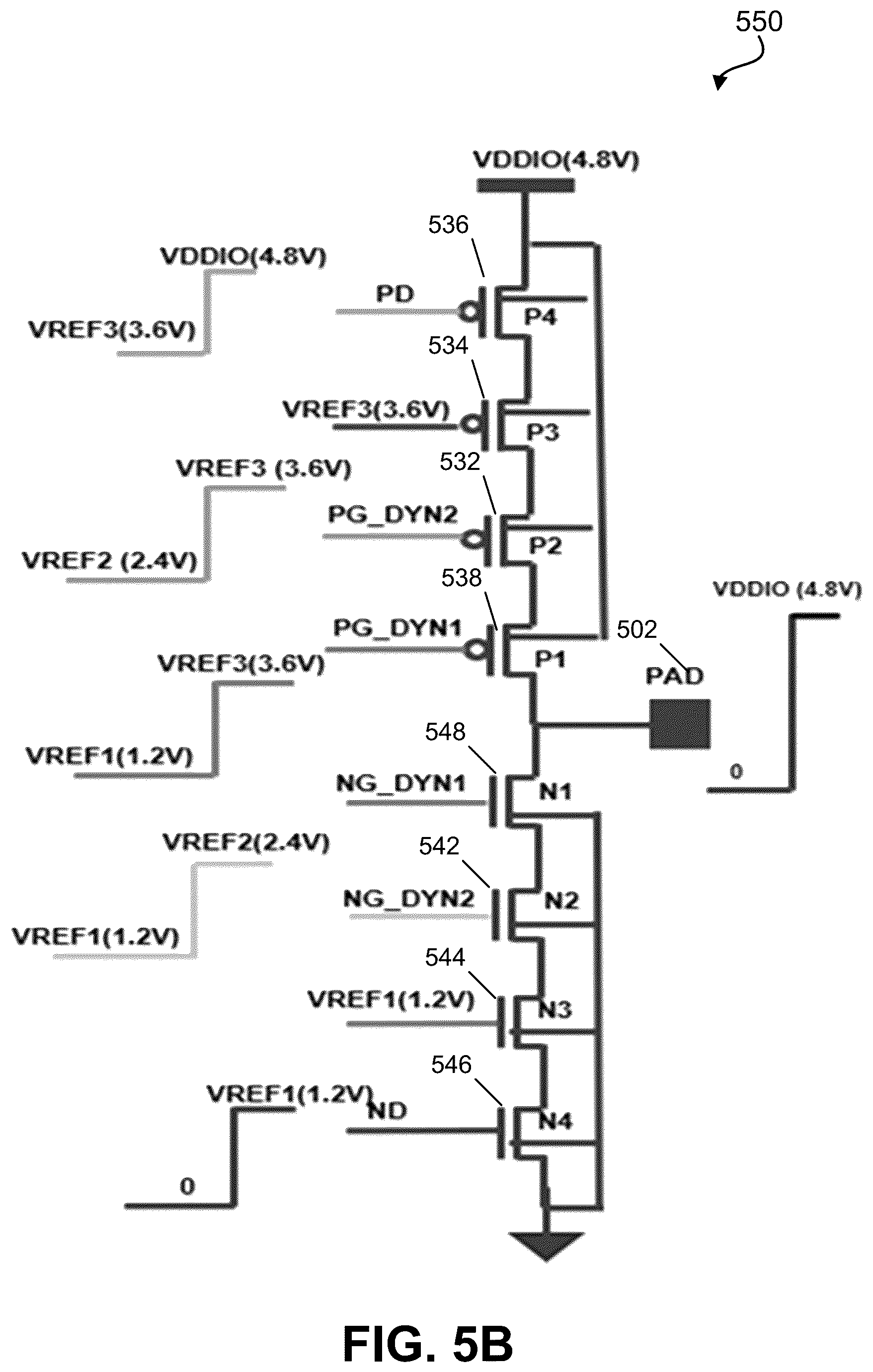Patent US12367911 Figure 9 – Dynamic gate control signal supply voltage generation in electronic circuits