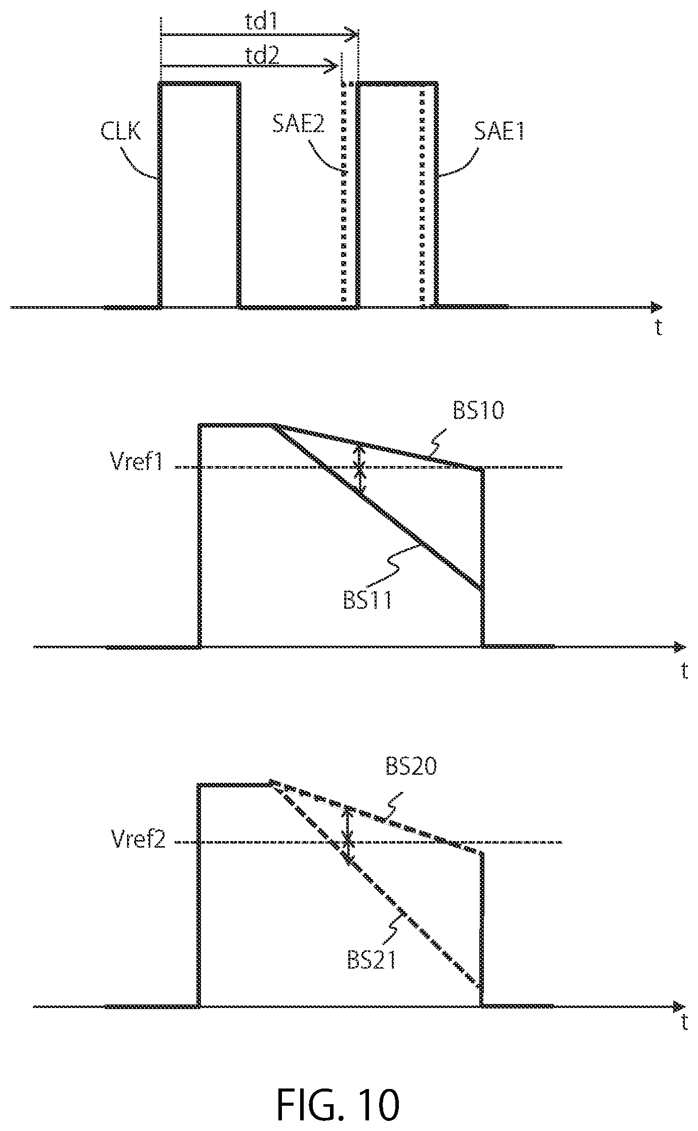 Patent US12367912 Figure 10 – Semiconductor storage device including sense amplifier that senses data from multiple memory circuits