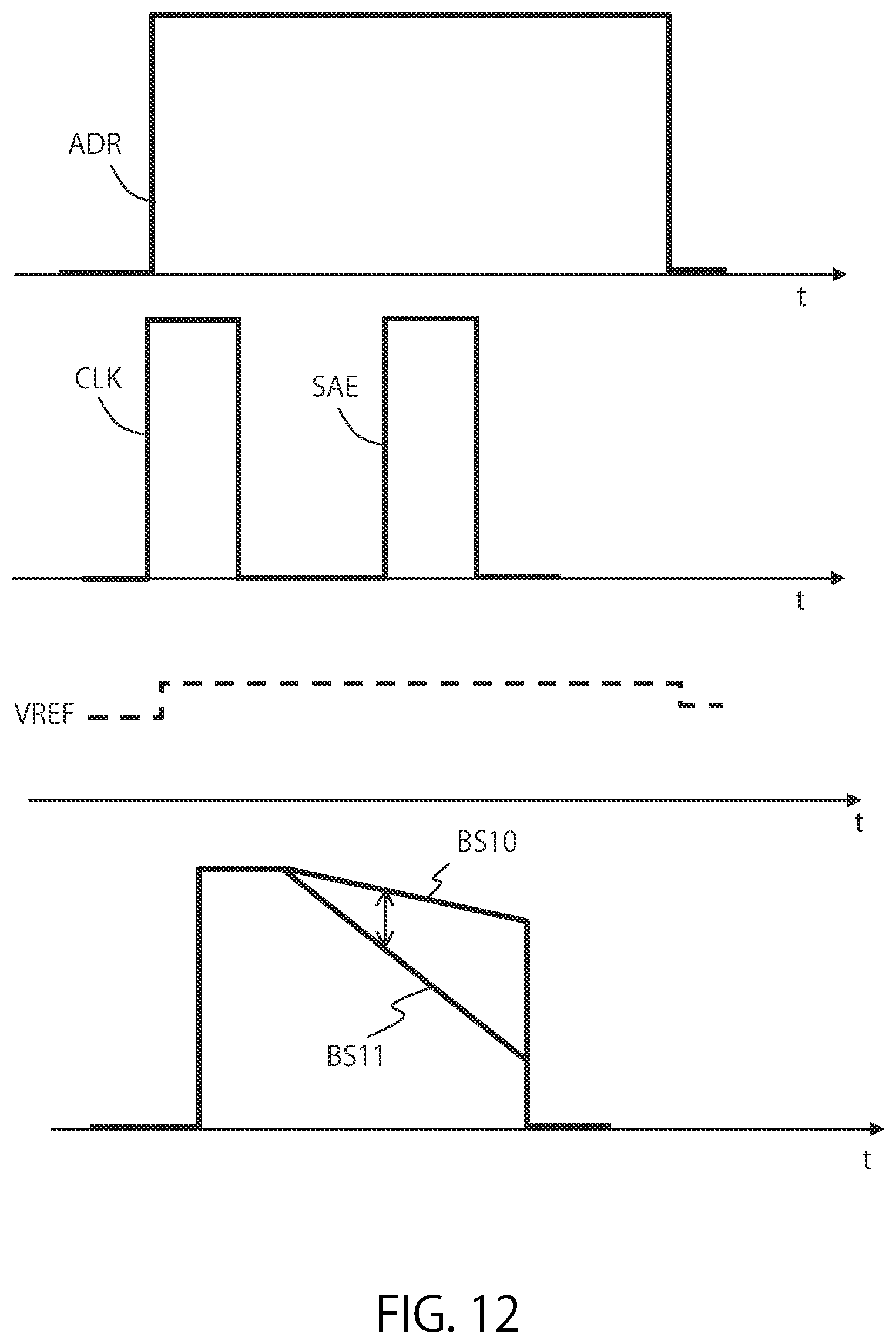 Patent US12367912 Figure 12 – Semiconductor storage device including sense amplifier that senses data from multiple memory circuits