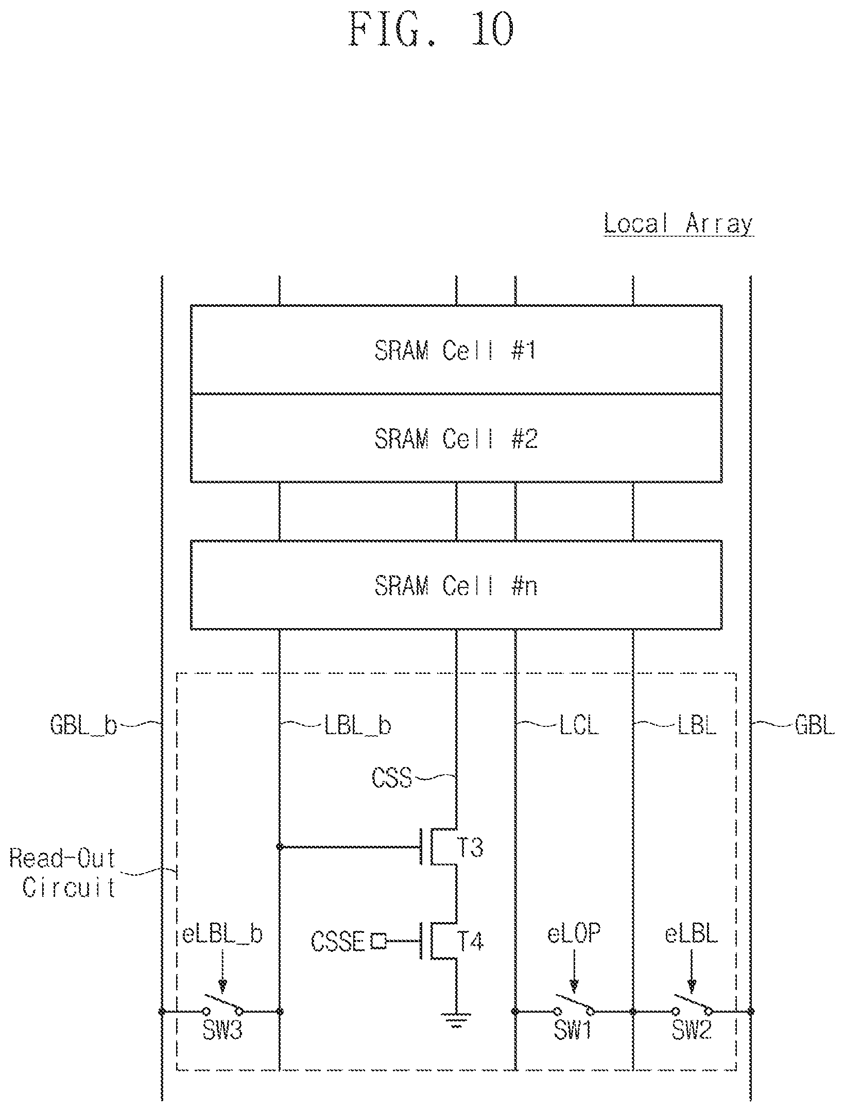 Patent US12367920 Figure 15 – SRAM cell configured to perform multiply-accumulate (MAC) operation on multi-bit data based on charge sharing and method of operating the same