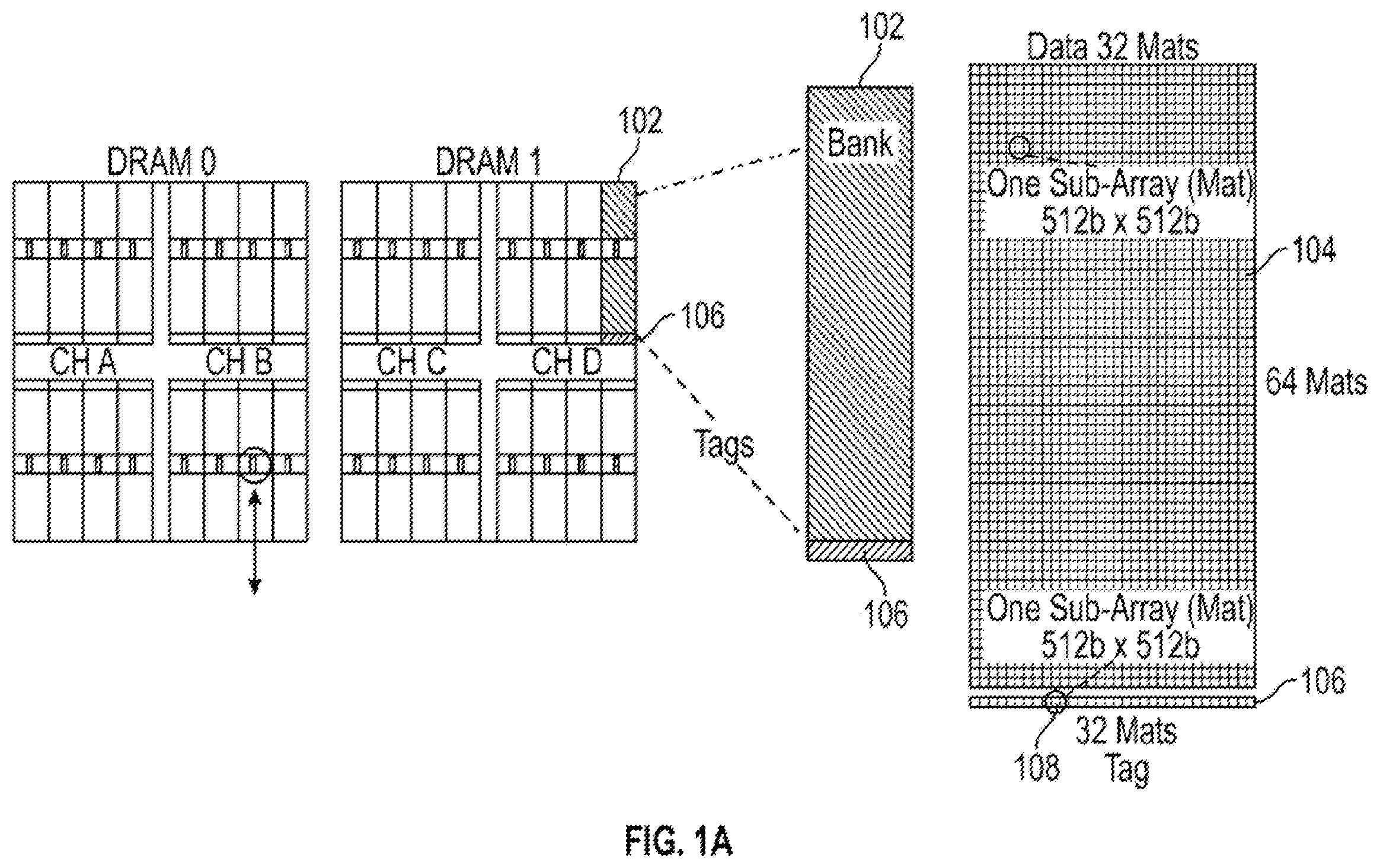 Patent US12367921 — System application of DRAM component with cache mode — Figure 1