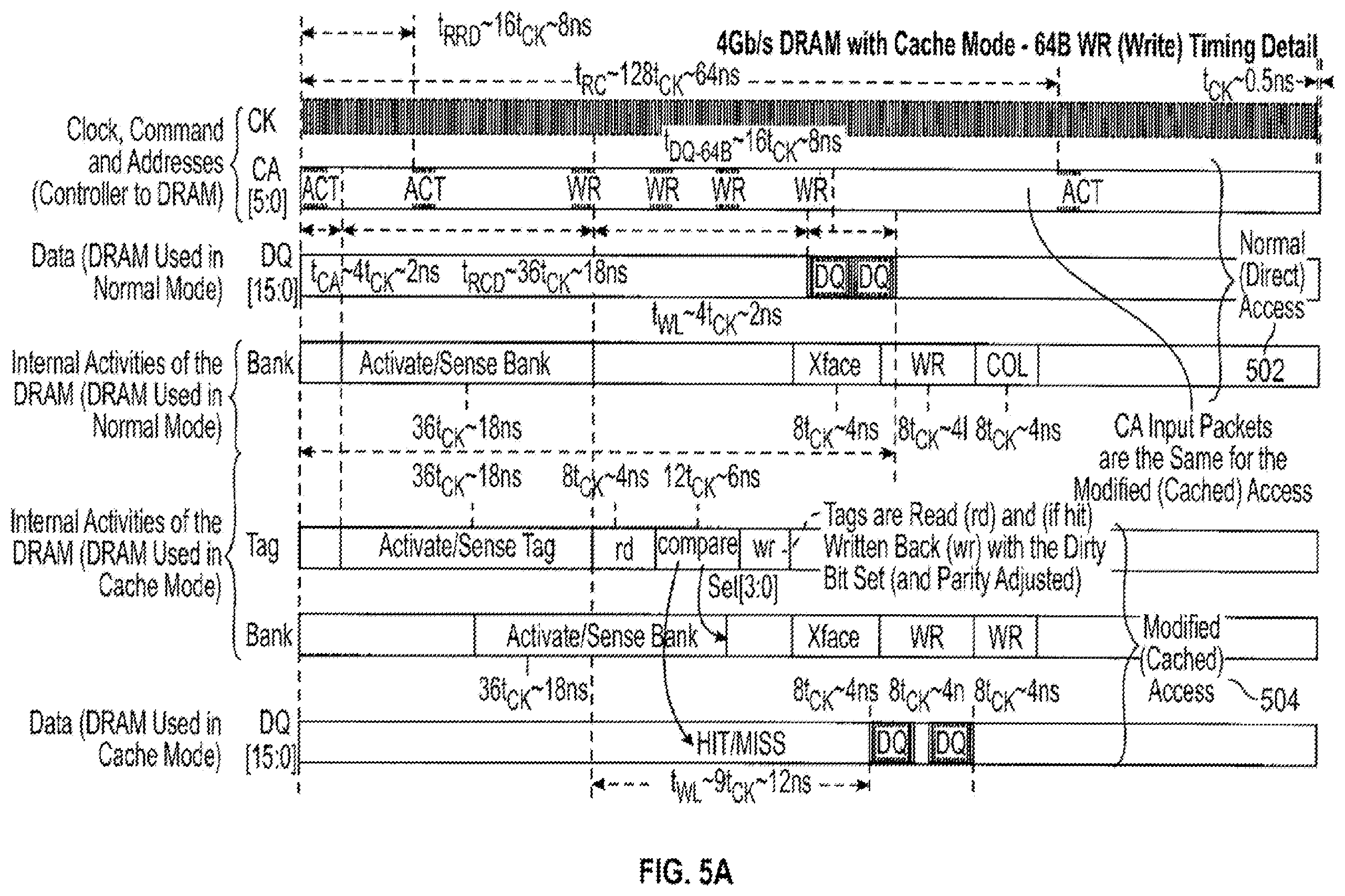 Patent US12367921 Figure 11 – System application of DRAM component with cache mode
