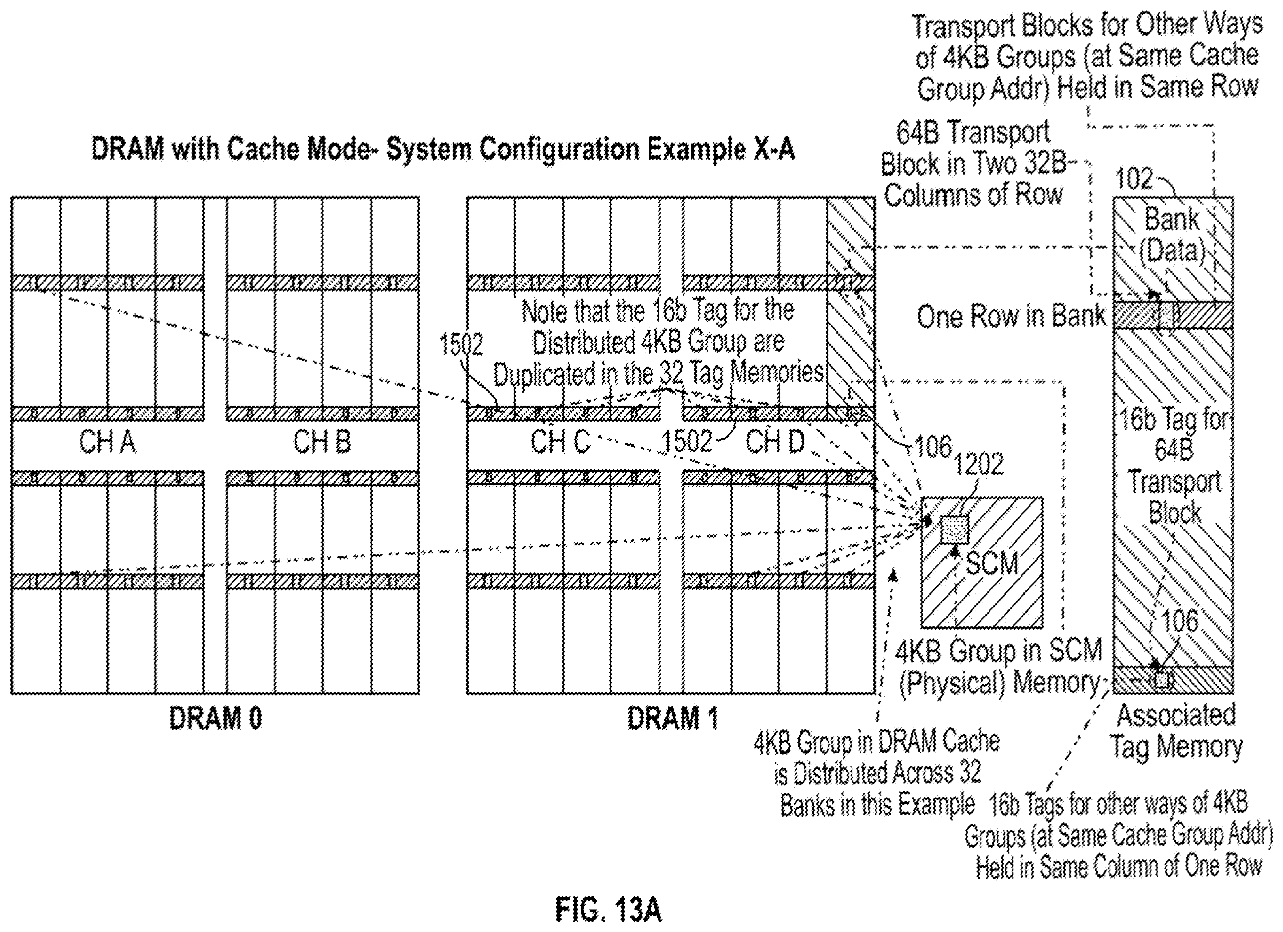 Patent US12367921 Figure 19 – System application of DRAM component with cache mode