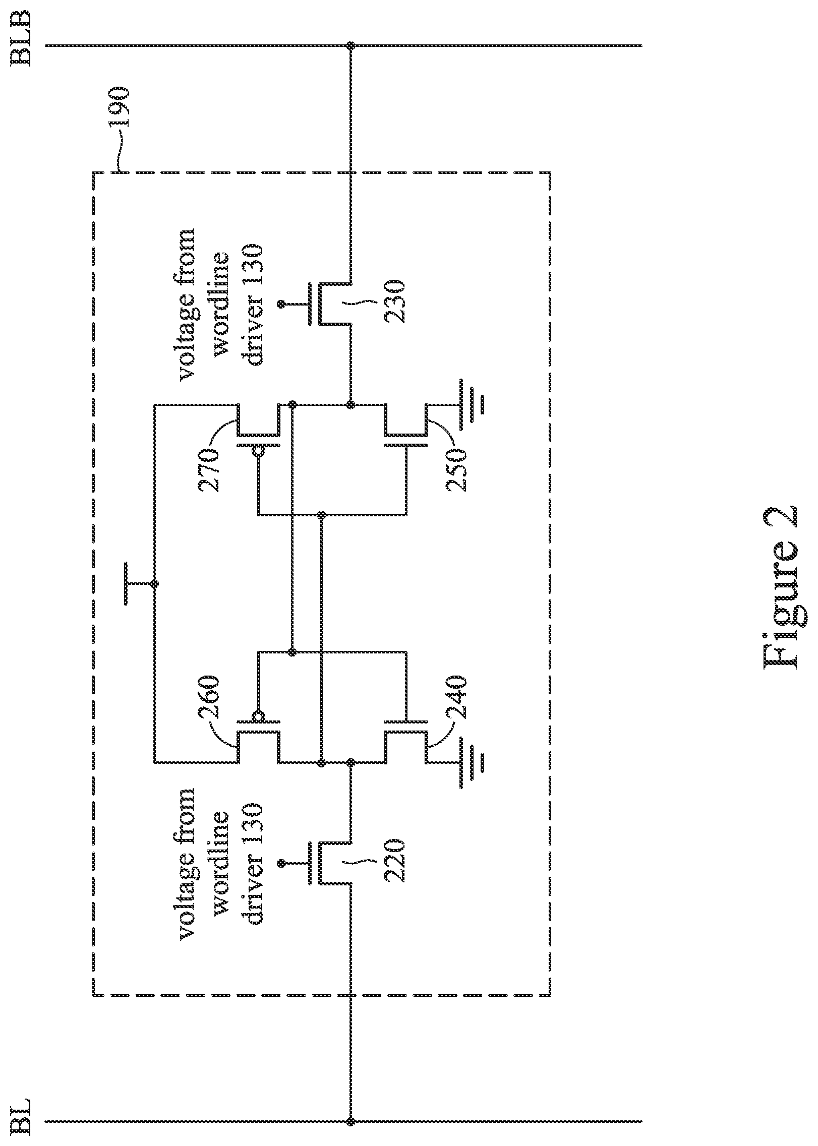 Patent US12367925 Figure 2 – Static random access memory layout