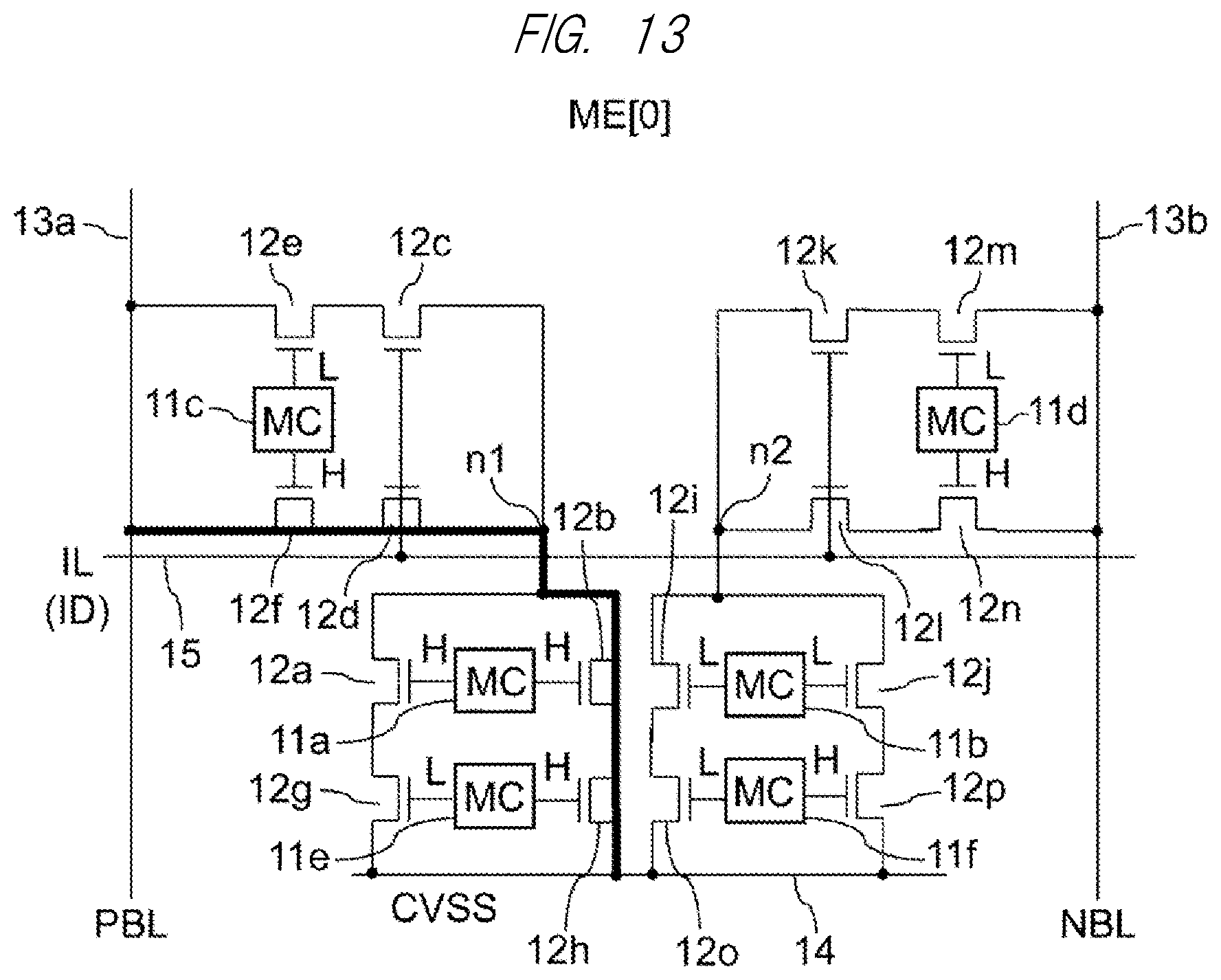 Patent US12367928 Figure 11 – Semiconductor device