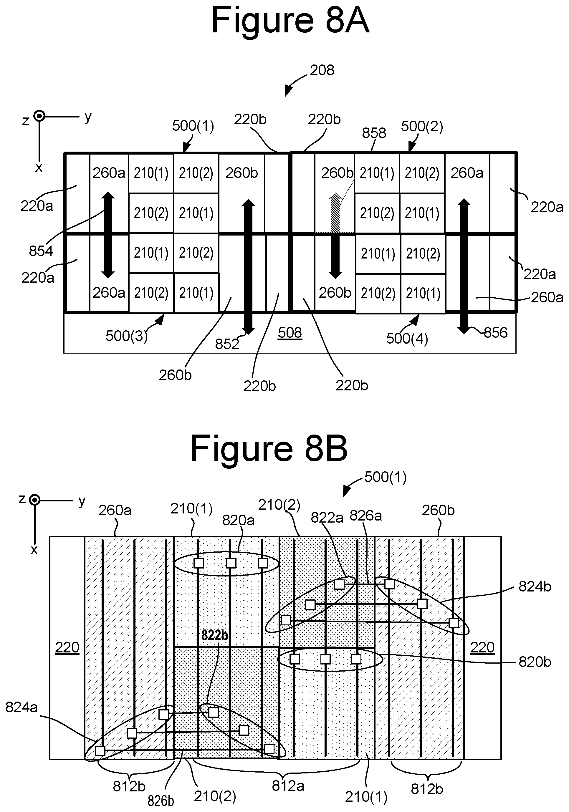 Patent US12367931 Figure 19 – Stacked column floorplan for NAND