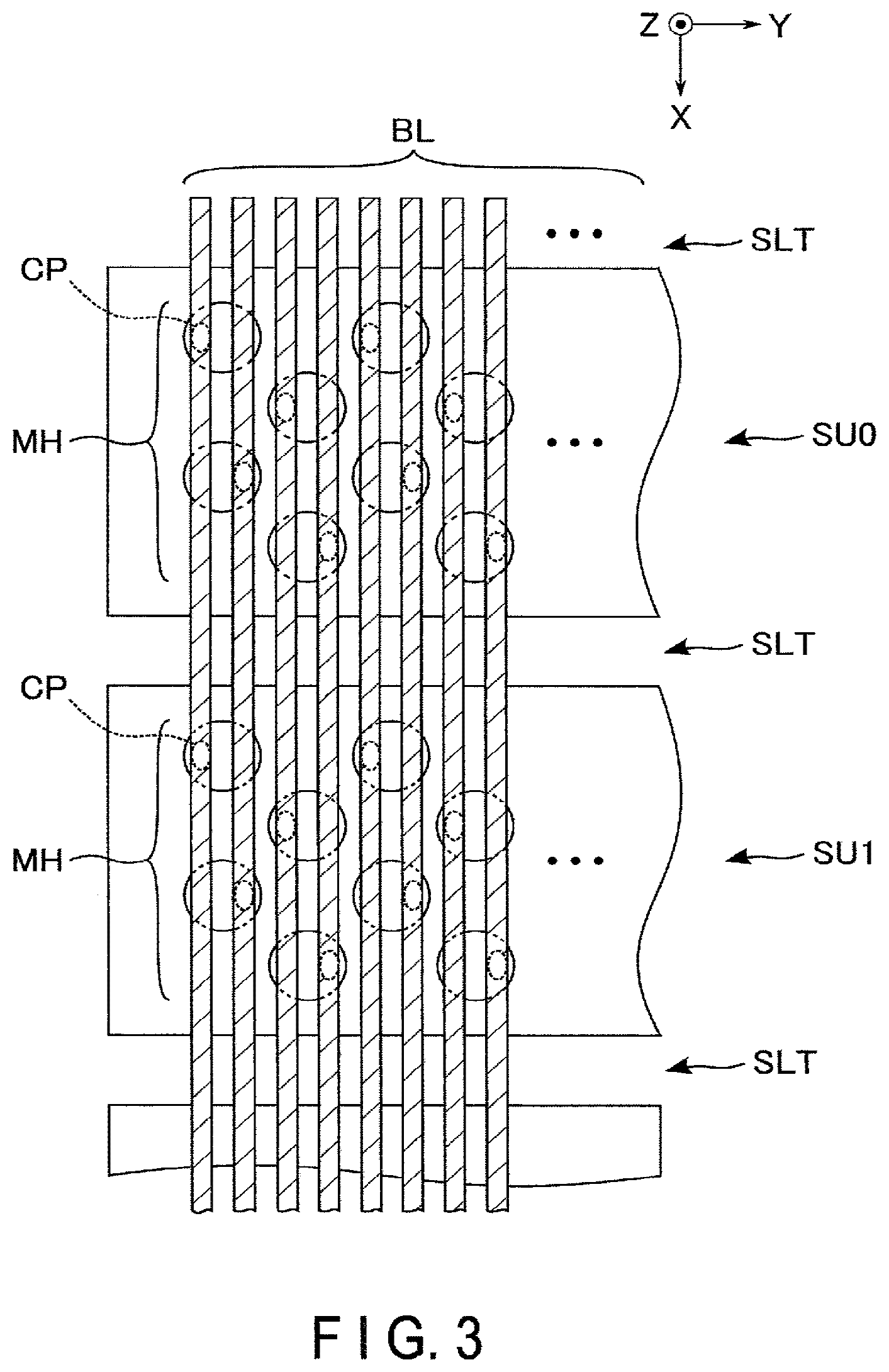 Patent US12367938 Figure 3 – Semiconductor memory with different threshold voltages of memory cells