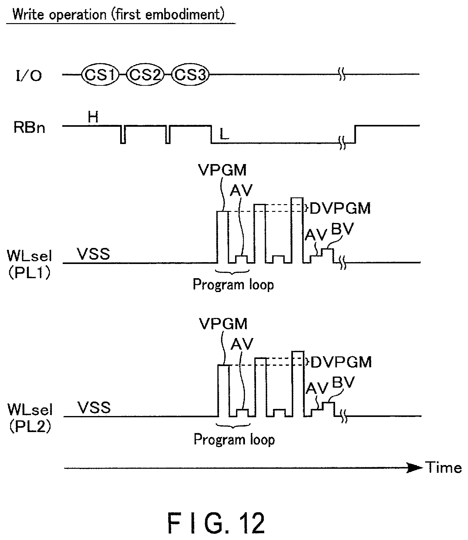 Patent US12367938 Figure 11 – Semiconductor memory with different threshold voltages of memory cells