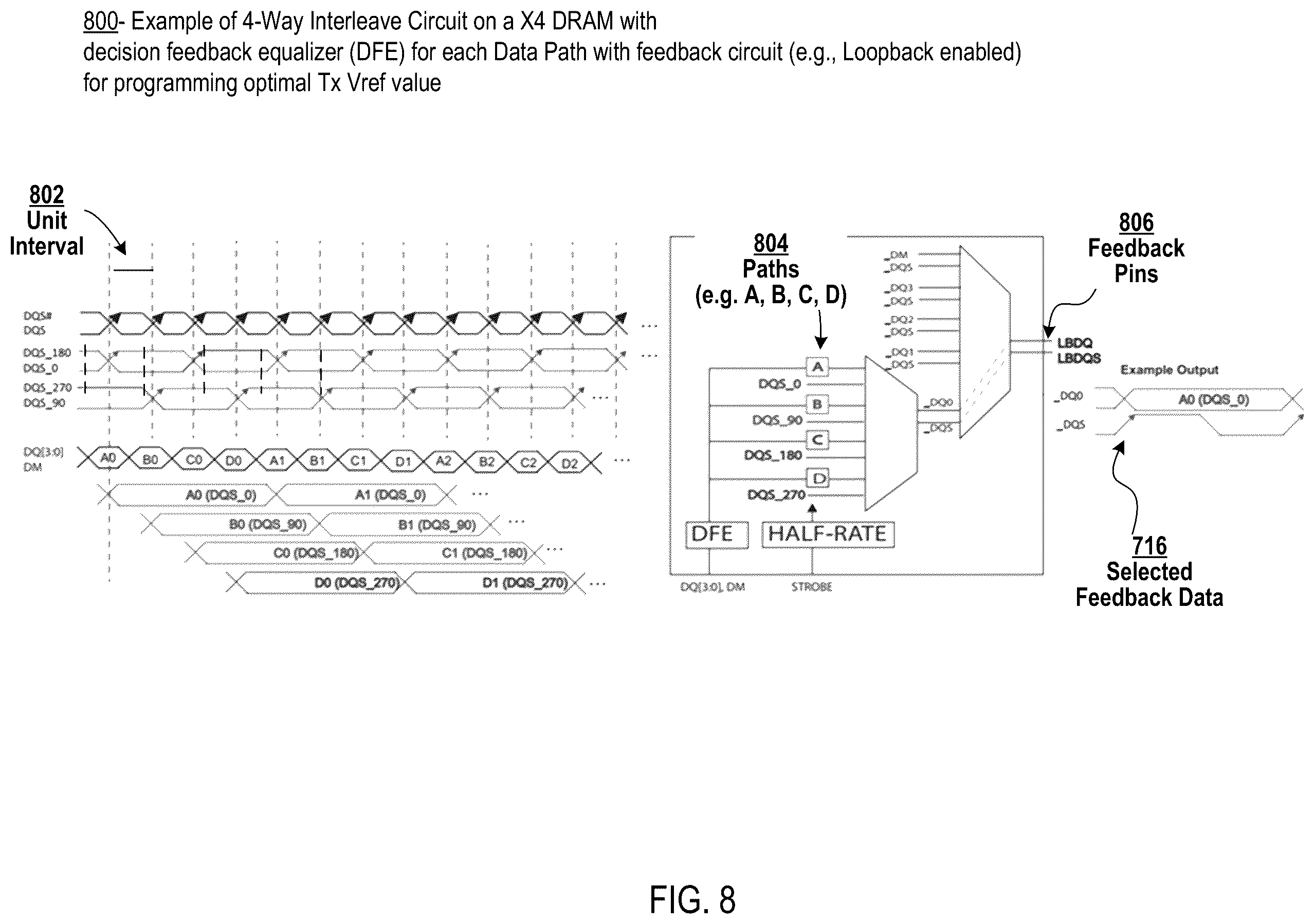 Patent US12367943 Figure 10 – Reference voltage adjustment per path for high speed memory signaling