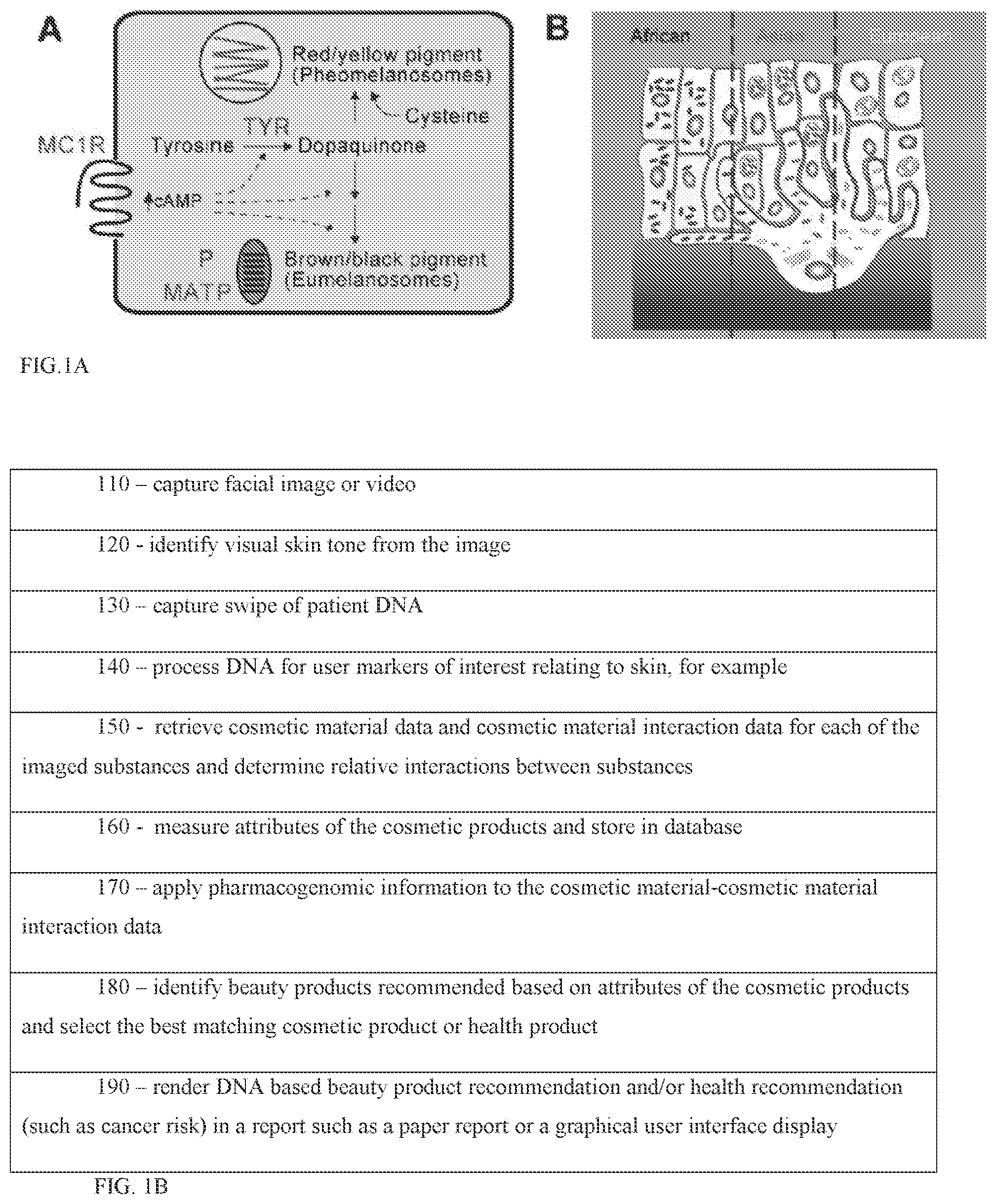 Patent US12367946 Figure 1 – Personalized health or beauty system