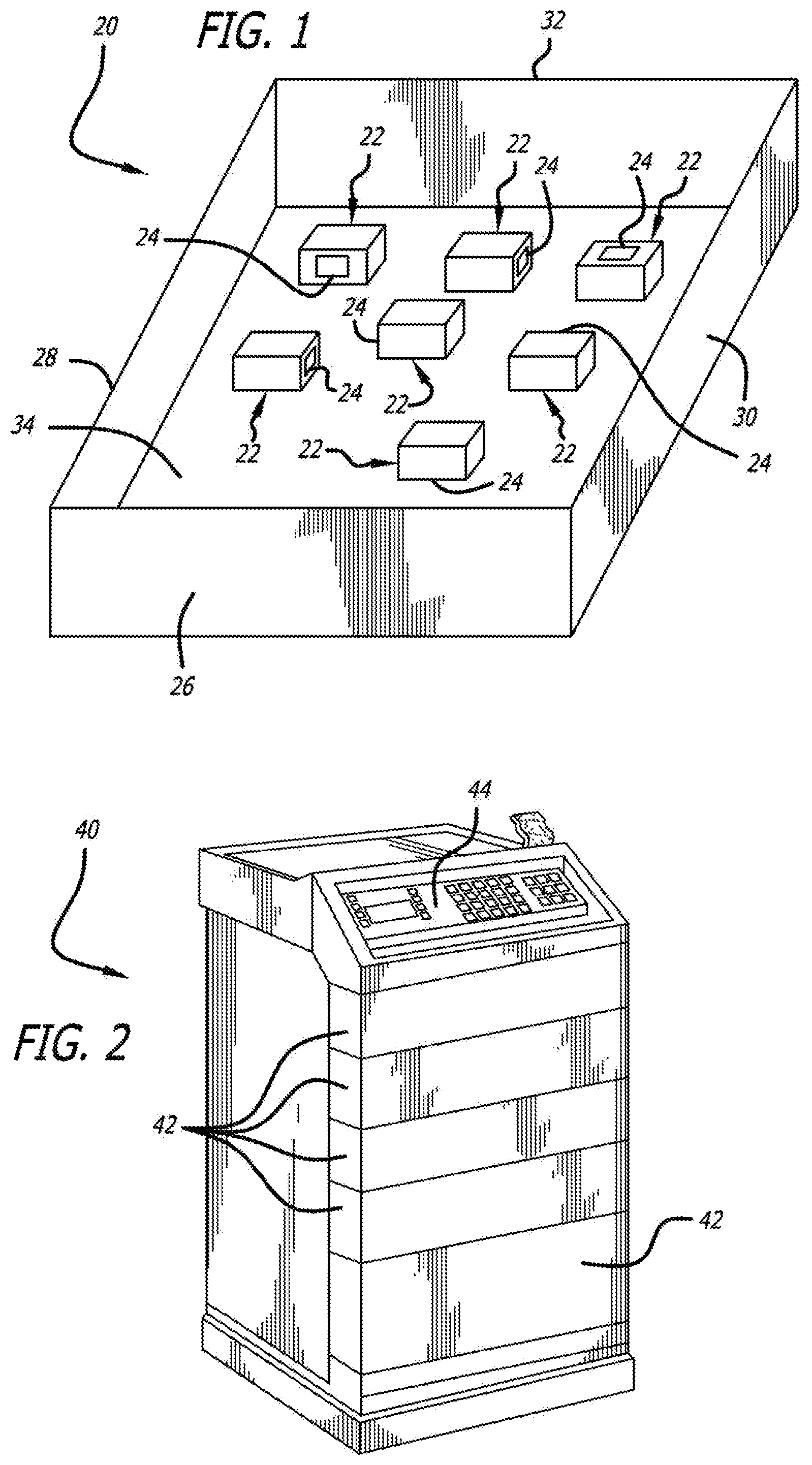 Patent US12367955 Figure 1 – RFID medical article tracking system and method