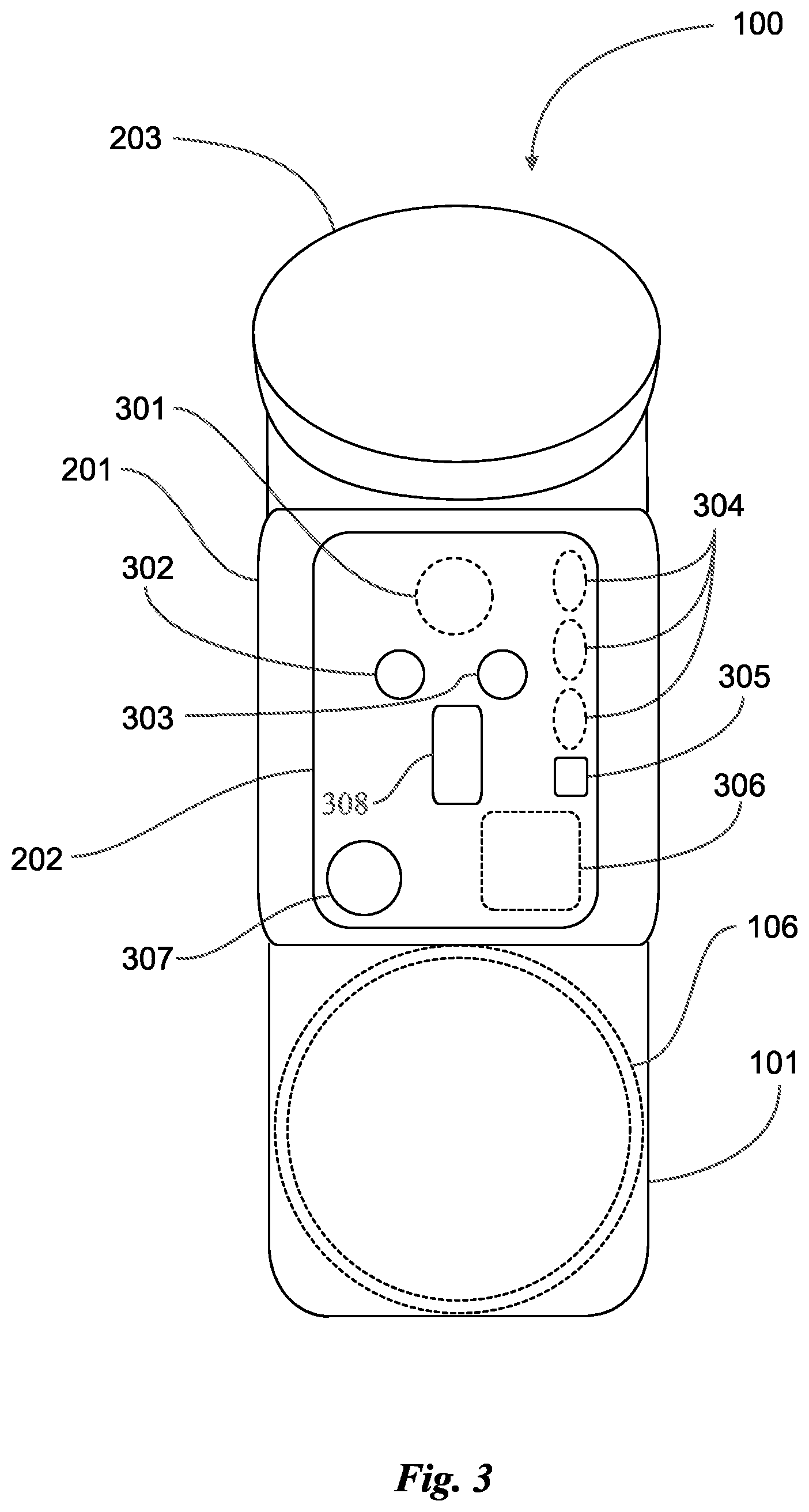 Patent US12367956 Figure 3 – Electronic units for medical devices