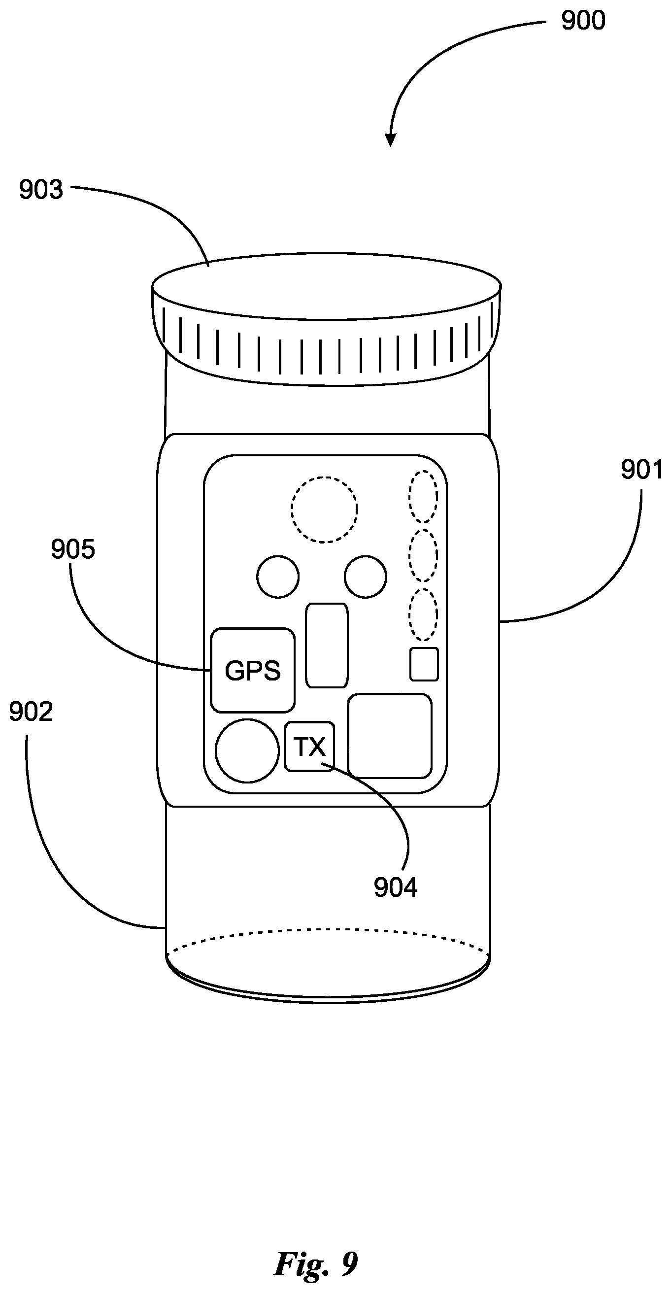 Patent US12367956 Figure 9 – Electronic units for medical devices