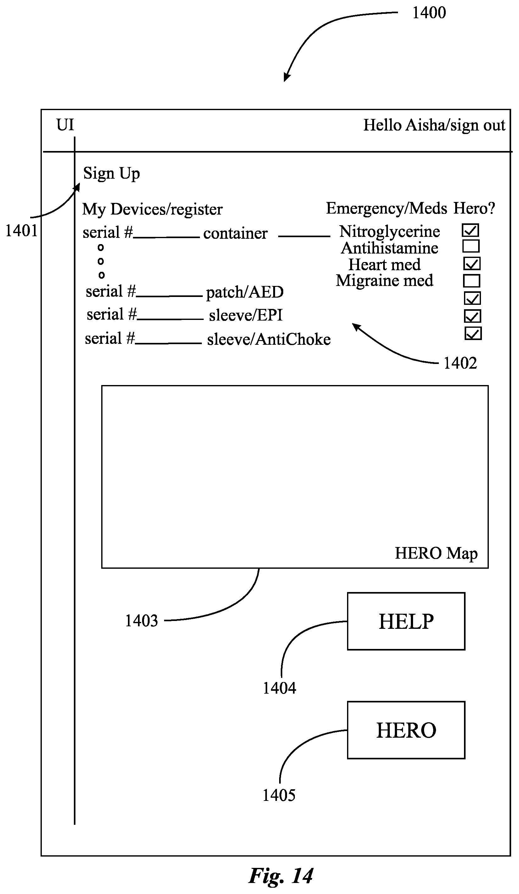 Patent US12367956 Figure 14 – Electronic units for medical devices