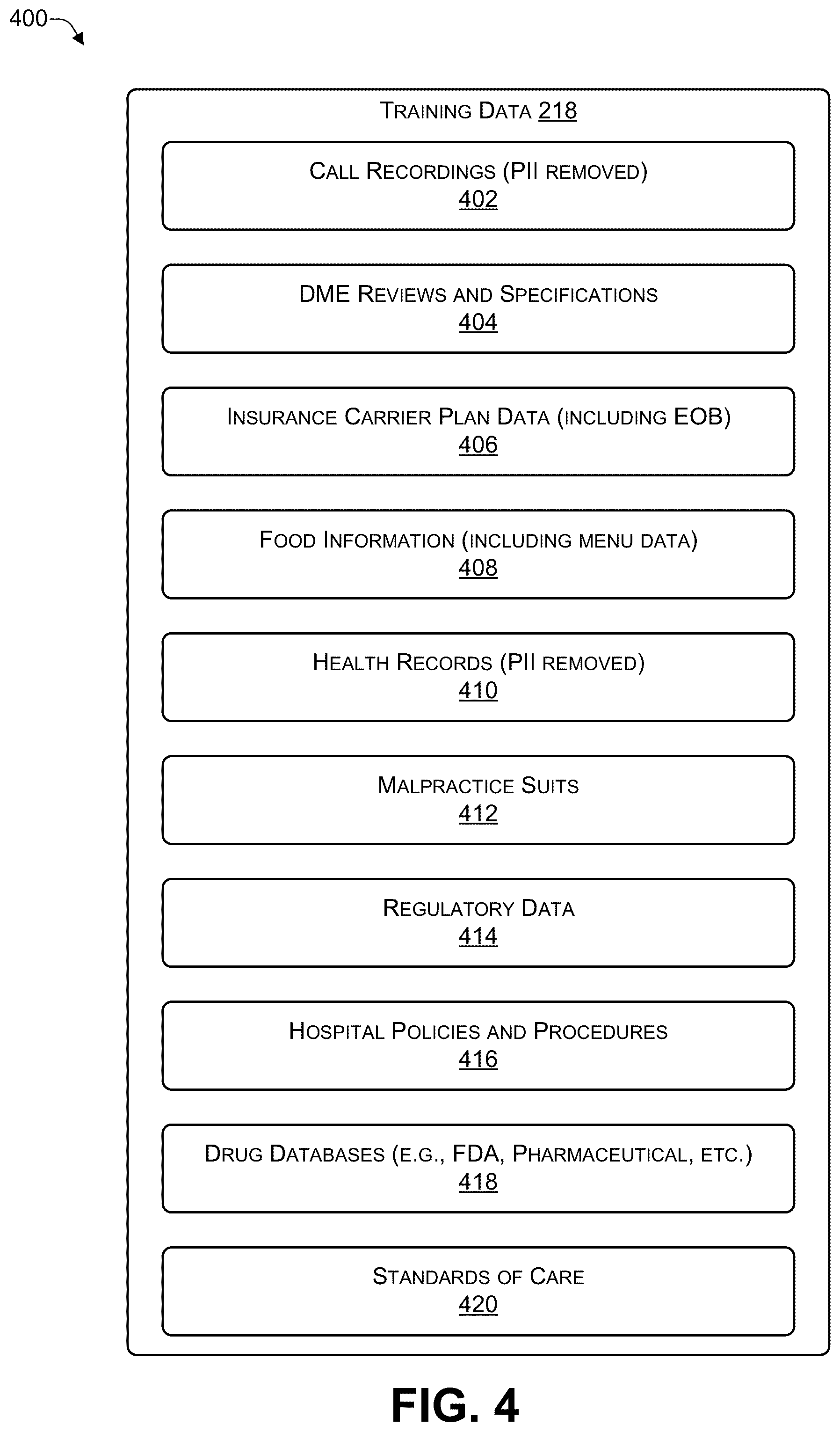 Patent US12367971 Figure 4 – Low-latency conversational artificial intelligence (AI) architecture with a parallelized in-depth analysis feedback loop
