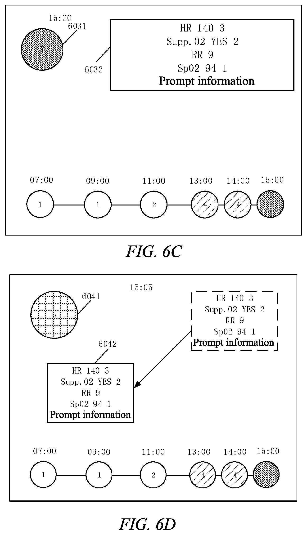 Patent US12367982 Figure 5 – Method for displaying an early warning score, monitoring device and display system