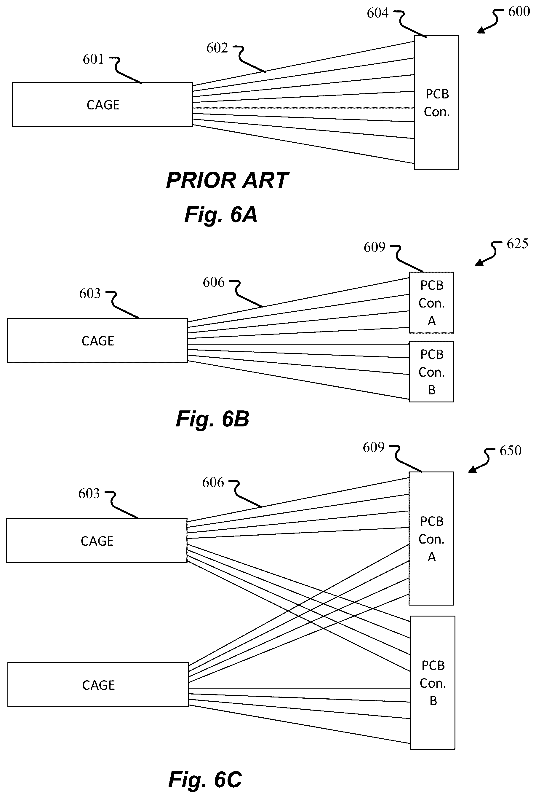 Patent US12367992 Figure 8 – Multi-cable interconnect connection system