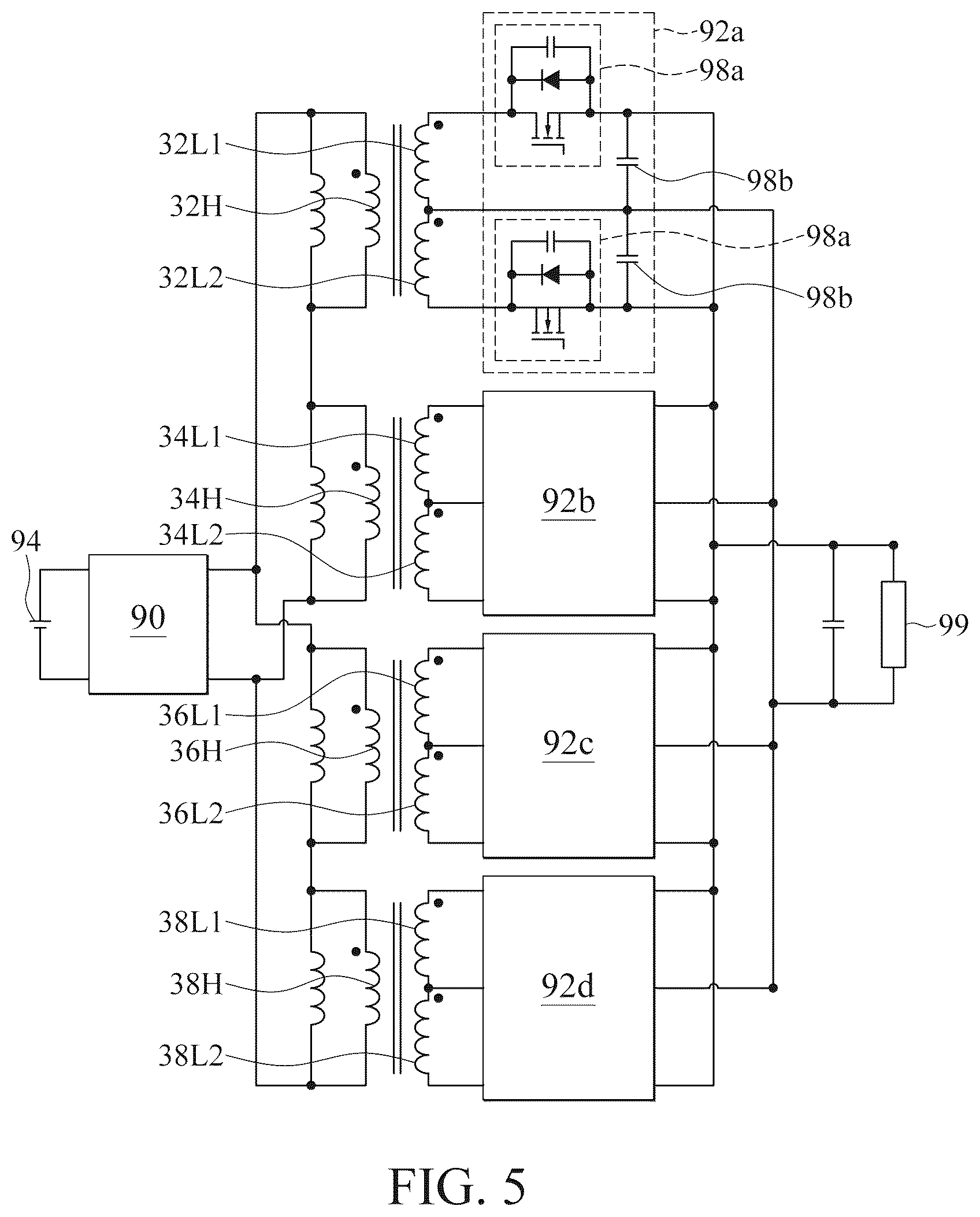 Patent US12367998 Figure 5 – Transformer