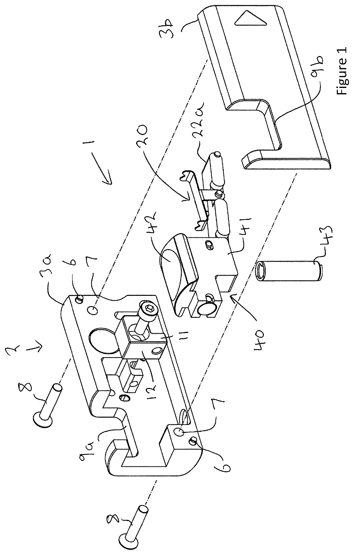 Patent US12368036 Figure 1 – Holder for a capillary triggered to hold when a capillary is inserted