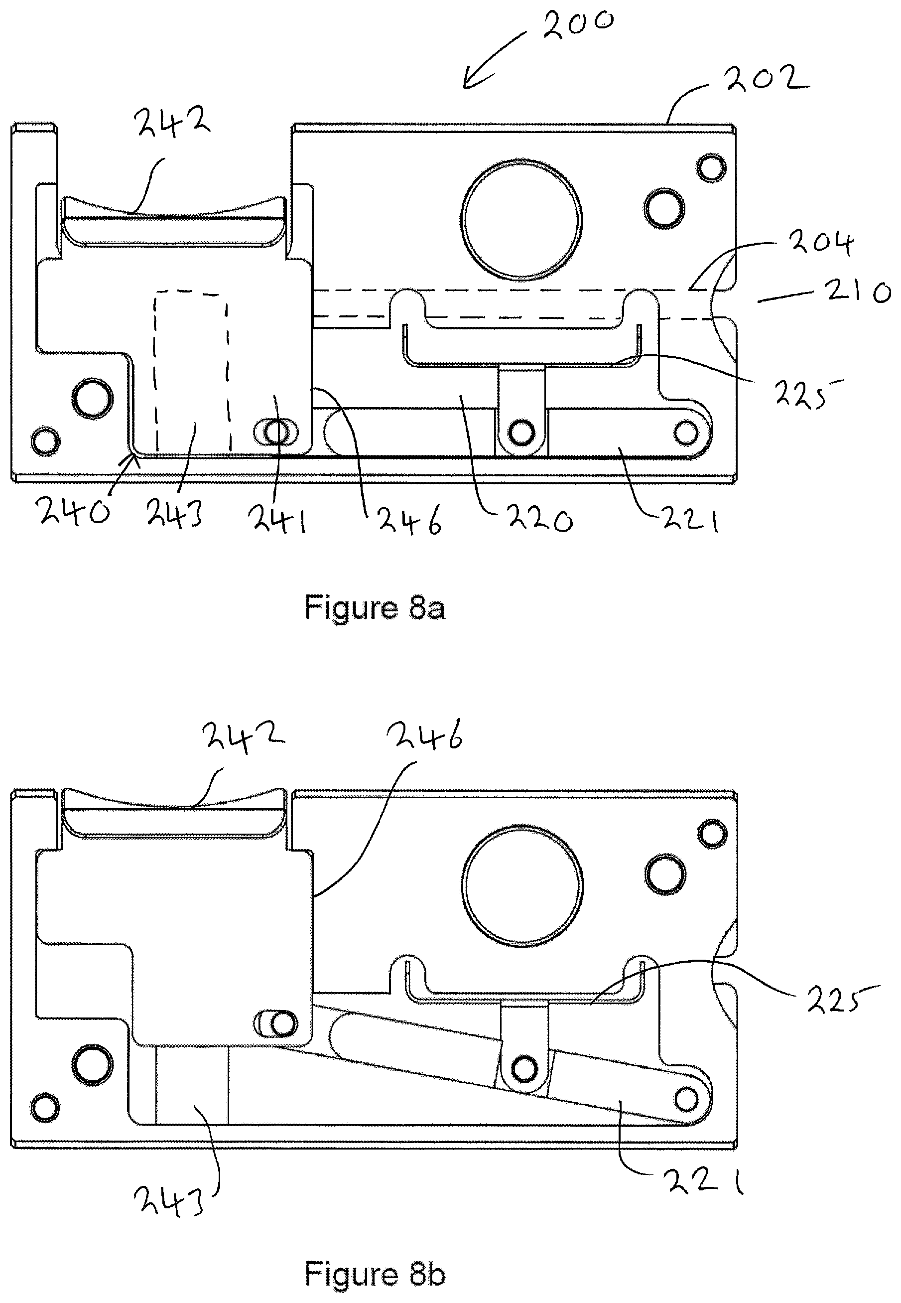 Patent US12368036 Figure 7 – Holder for a capillary triggered to hold when a capillary is inserted