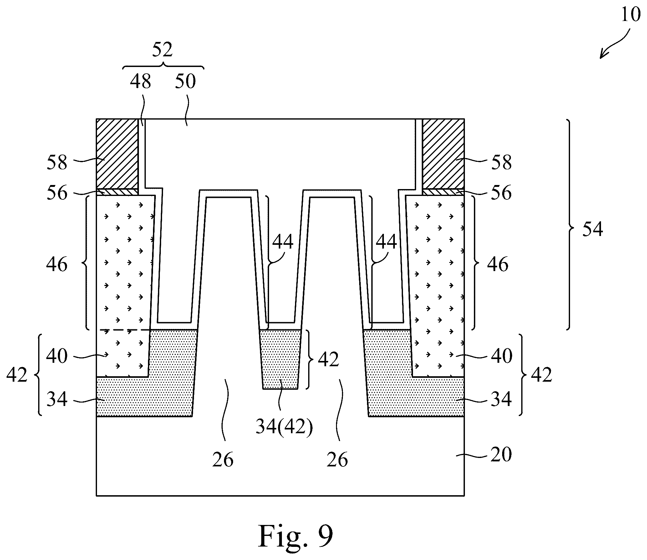 Patent US12368044 Figure 10 – Methods of forming dielectric layers through deposition and anneal processes