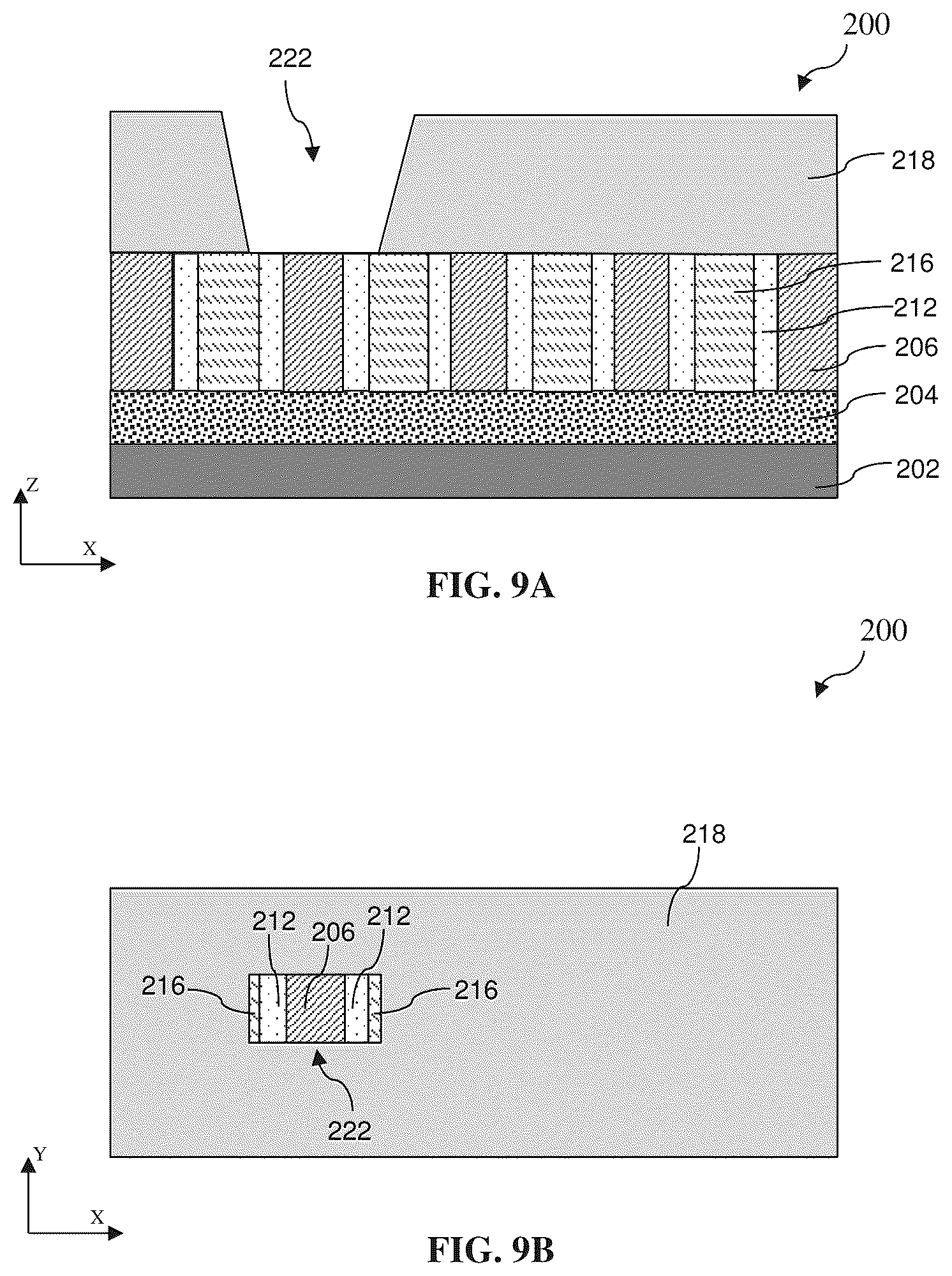 Patent US12368046 Figure 9 – Method and structure of cut end with self-aligned double patterning
