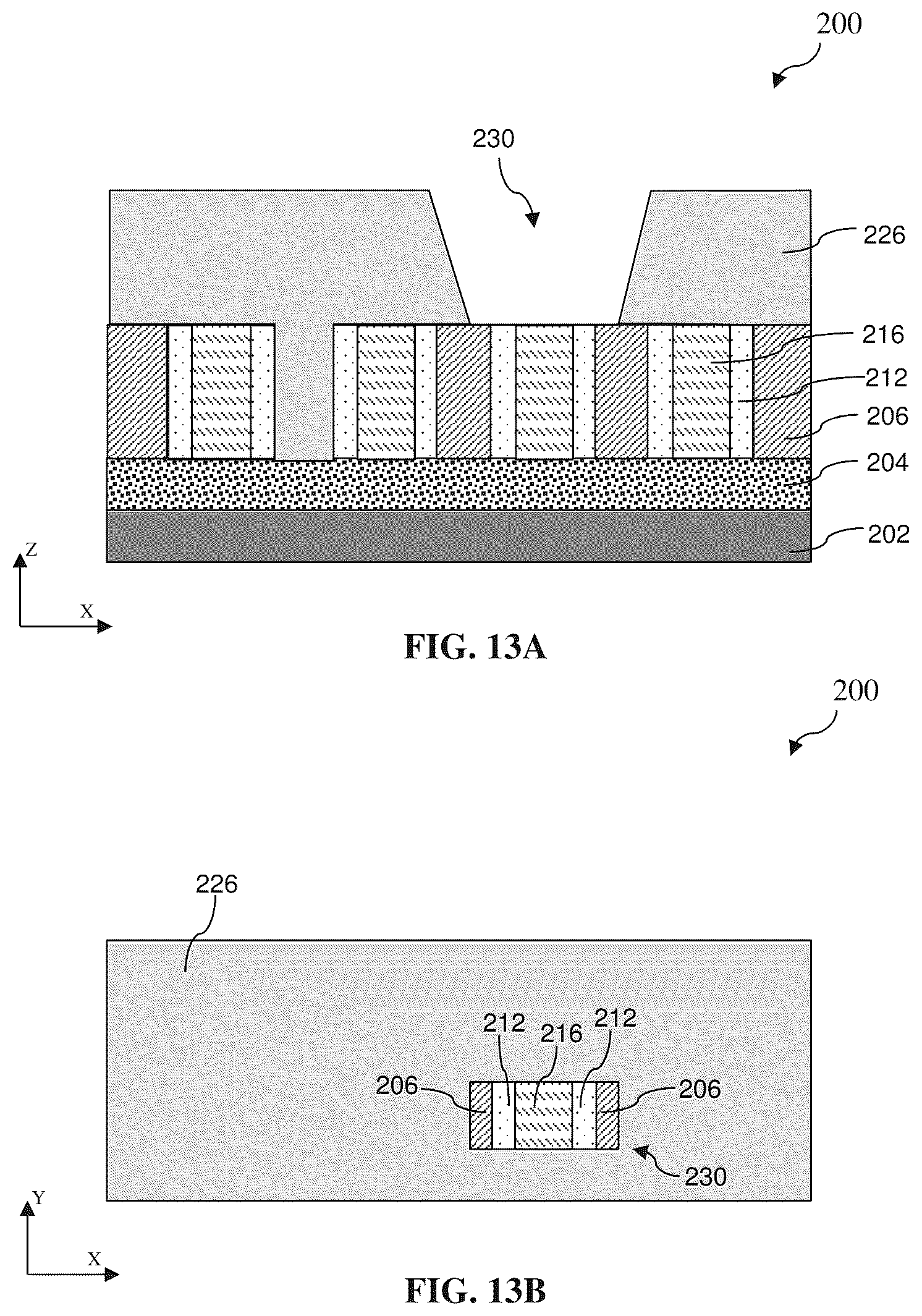 Patent US12368046 Figure 13 – Method and structure of cut end with self-aligned double patterning