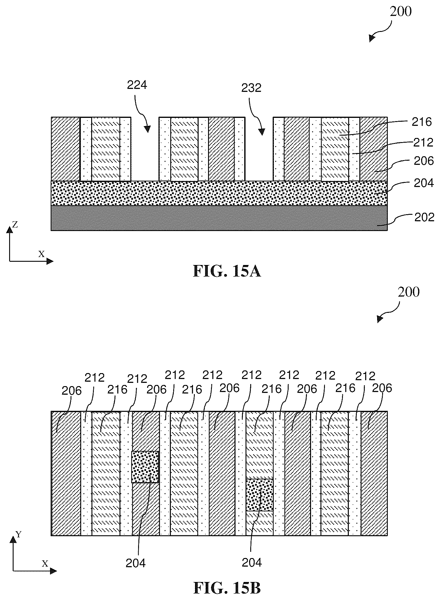Patent US12368046 Figure 15 – Method and structure of cut end with self-aligned double patterning