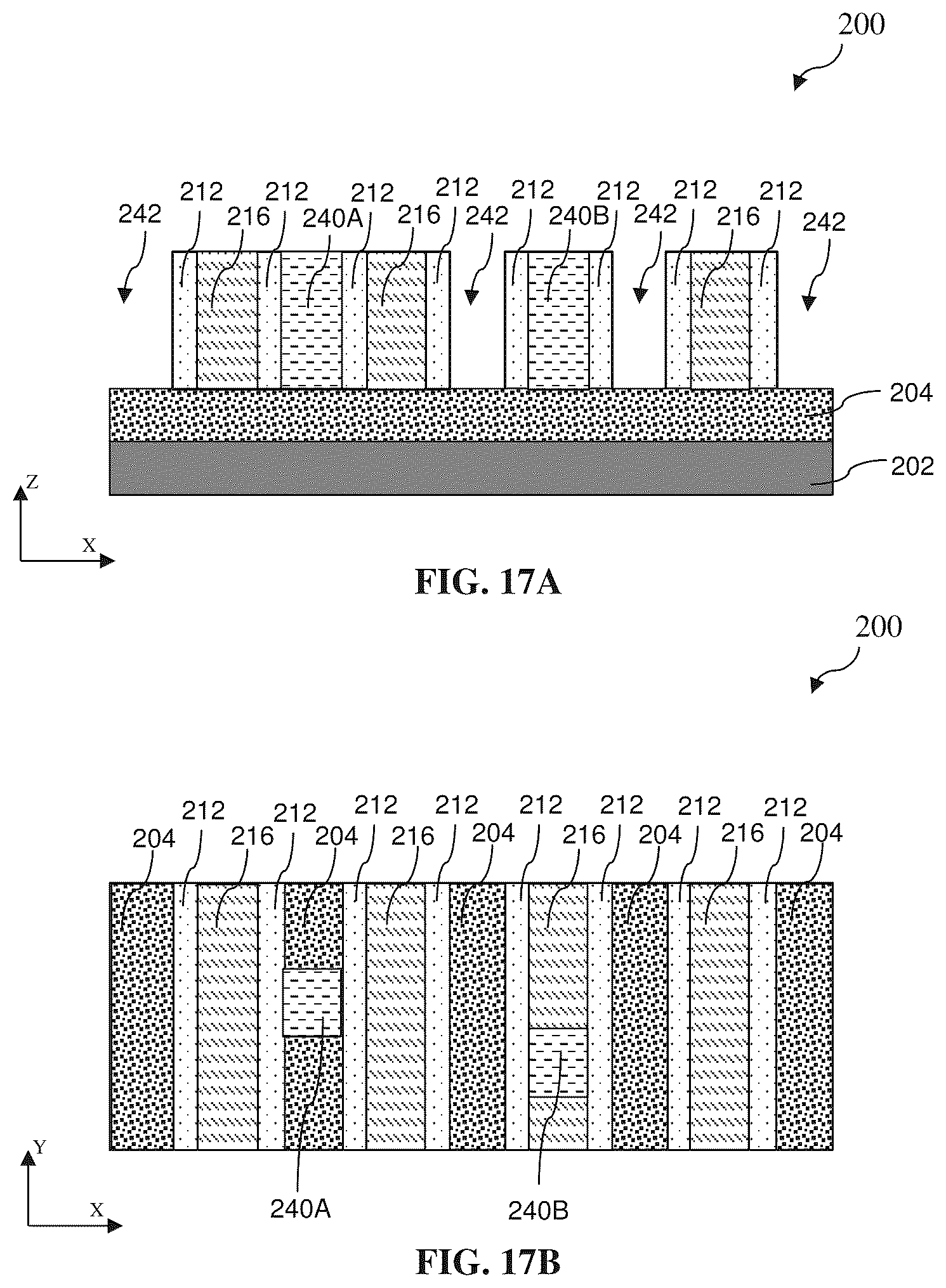 Patent US12368046 Figure 17 – Method and structure of cut end with self-aligned double patterning