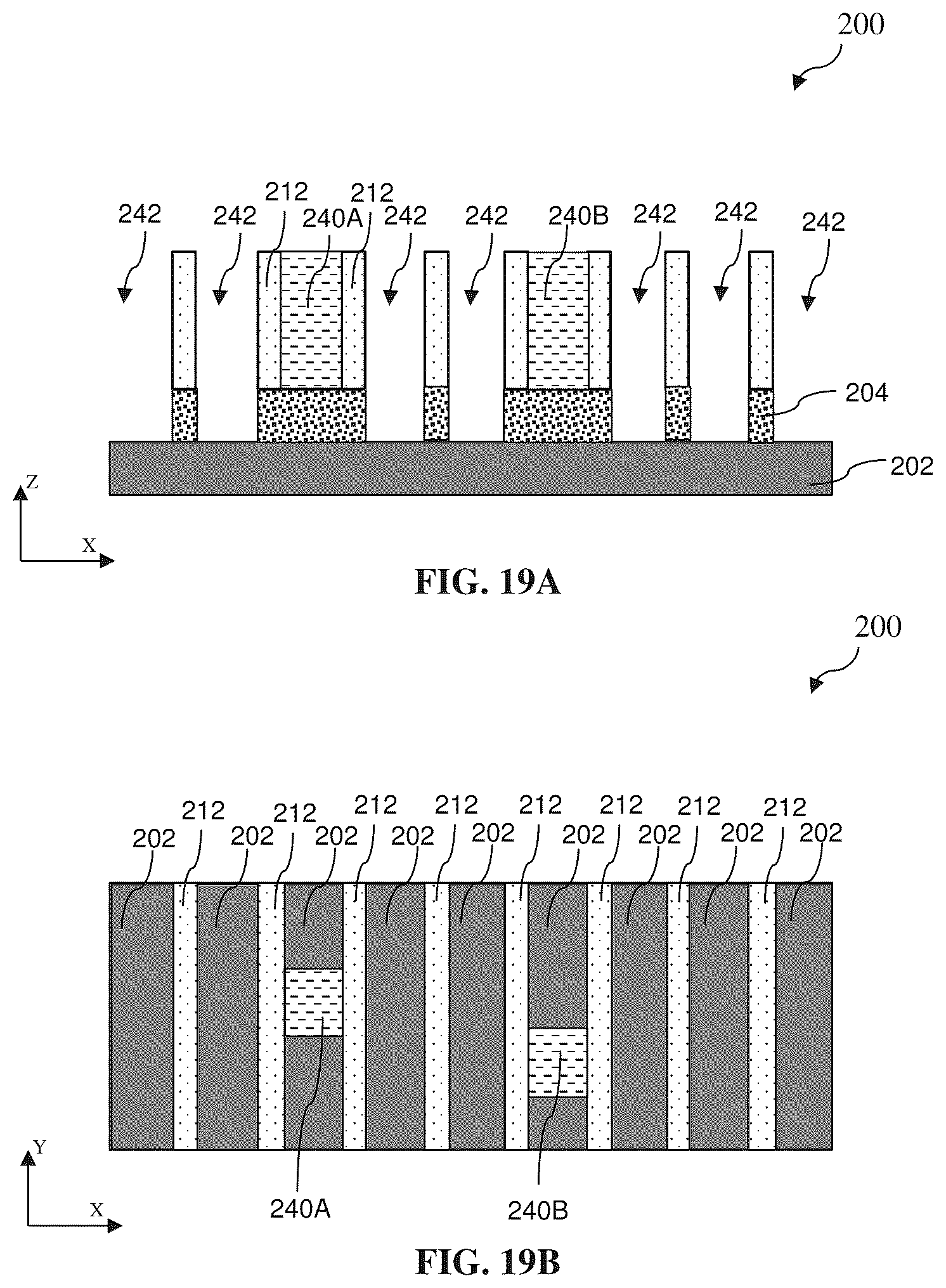 Patent US12368046 Figure 19 – Method and structure of cut end with self-aligned double patterning