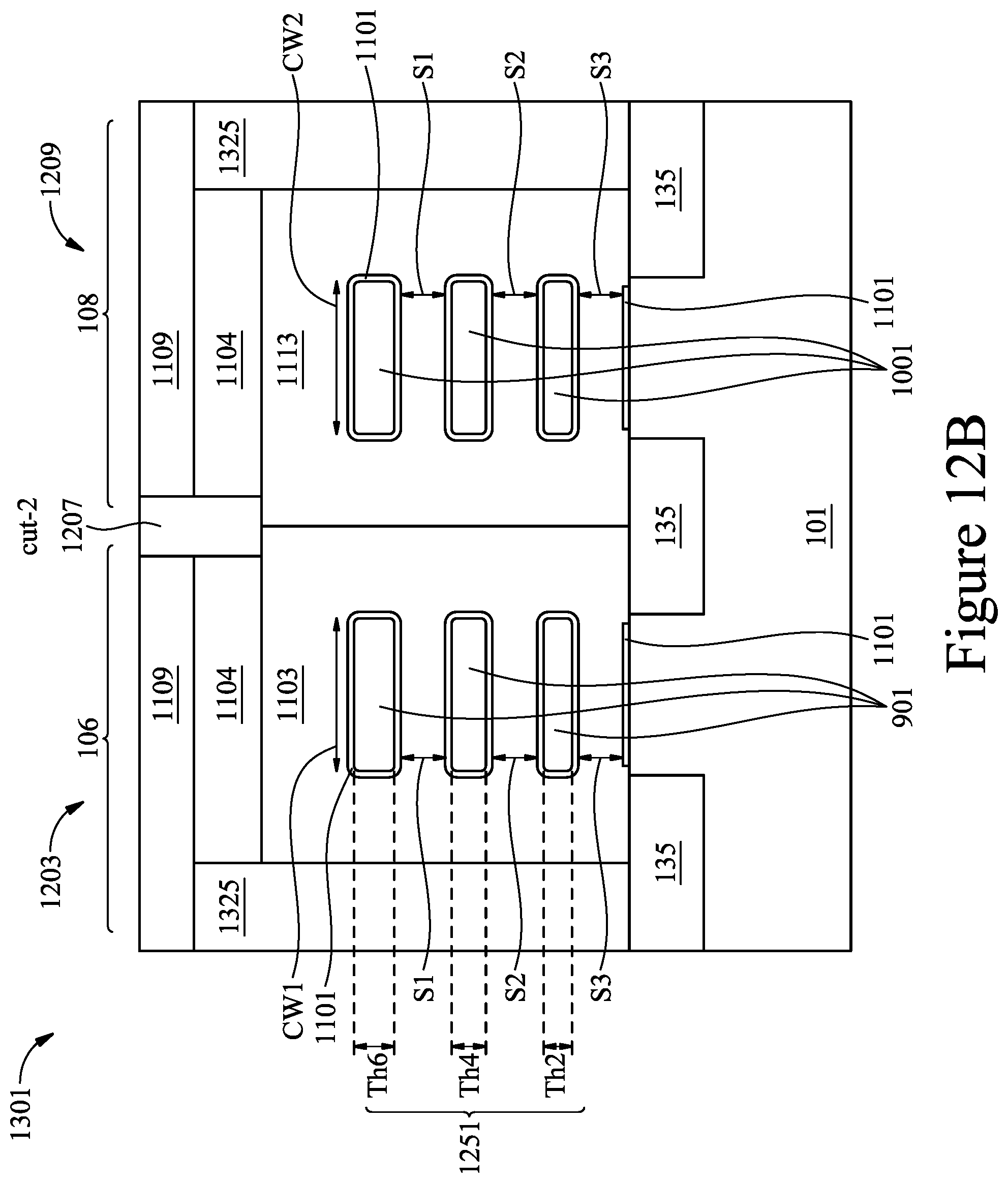 Patent US12368060 Figure 14 – Semiconductor devices and methods of manufacturing